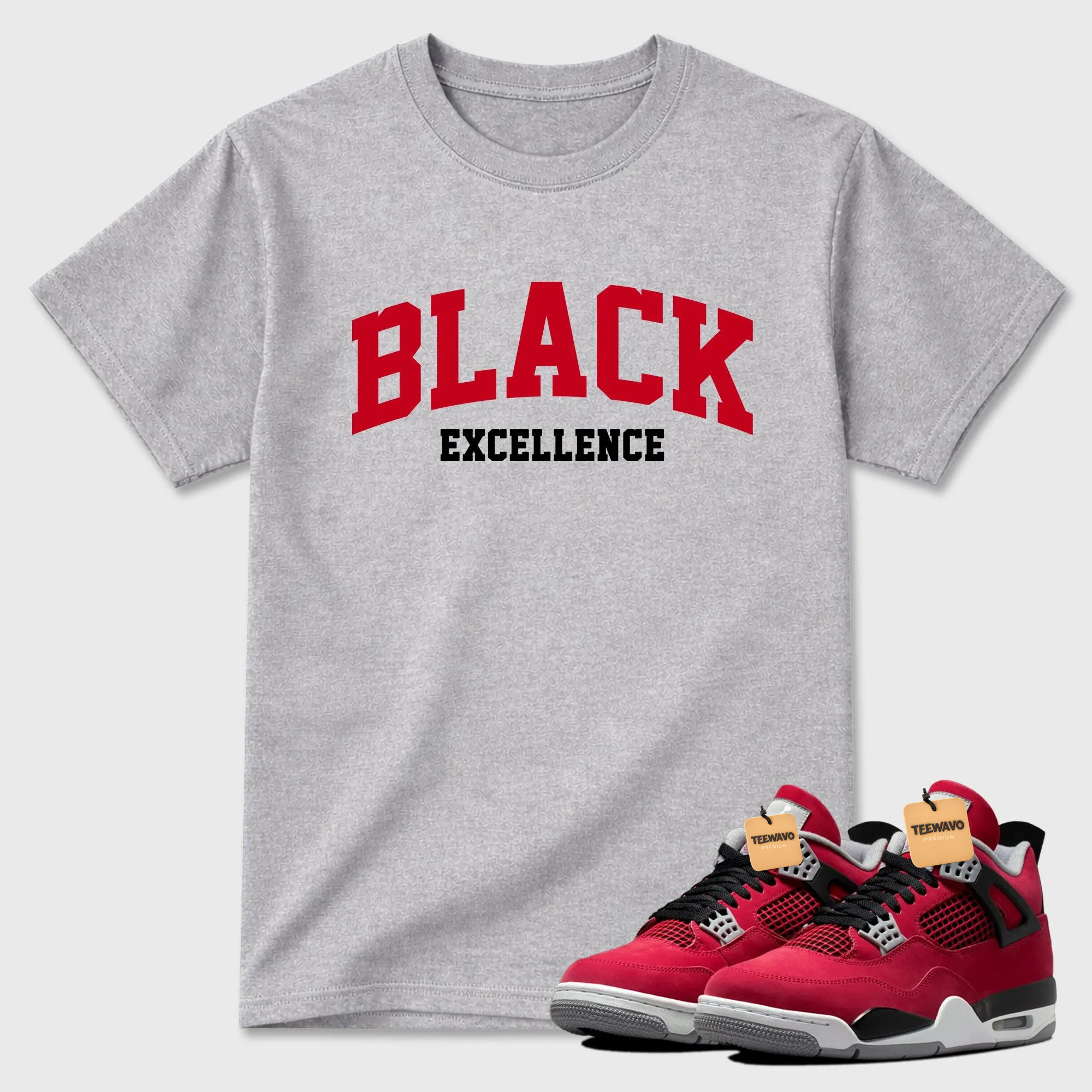 Varsity Black Excellence Premium Graphic T-shirt