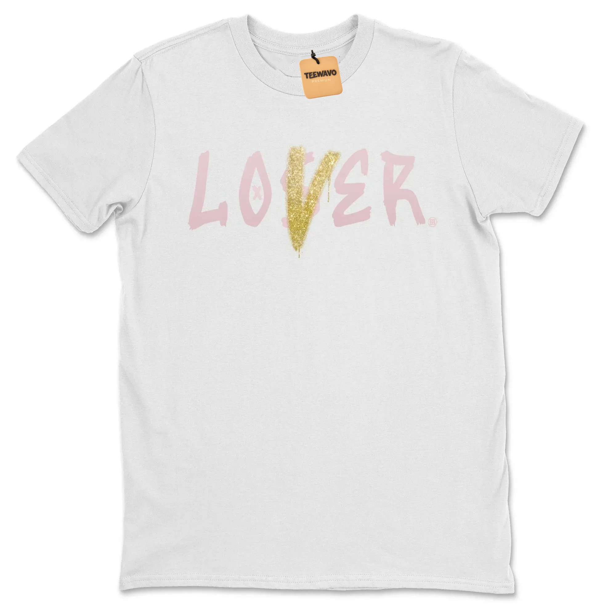 Loser Lover Unisex Tops - AJD 6 Gold Hoops