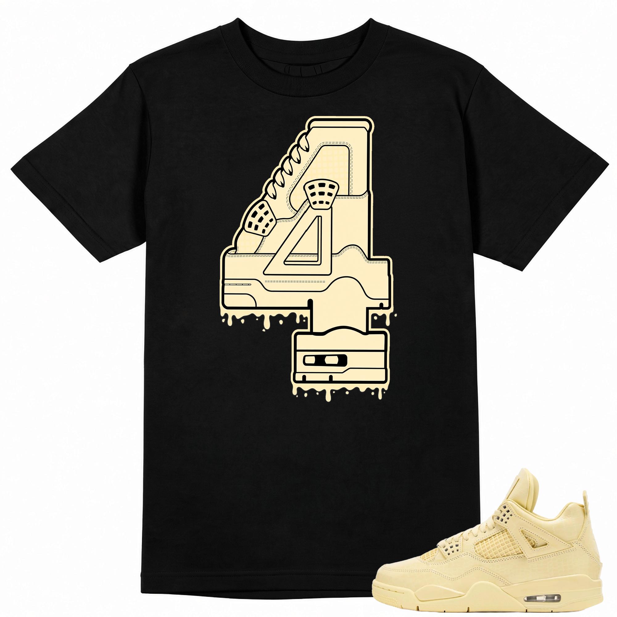Number 4 Shirt to Match A.J 4 Retro J Balvin Lemonade