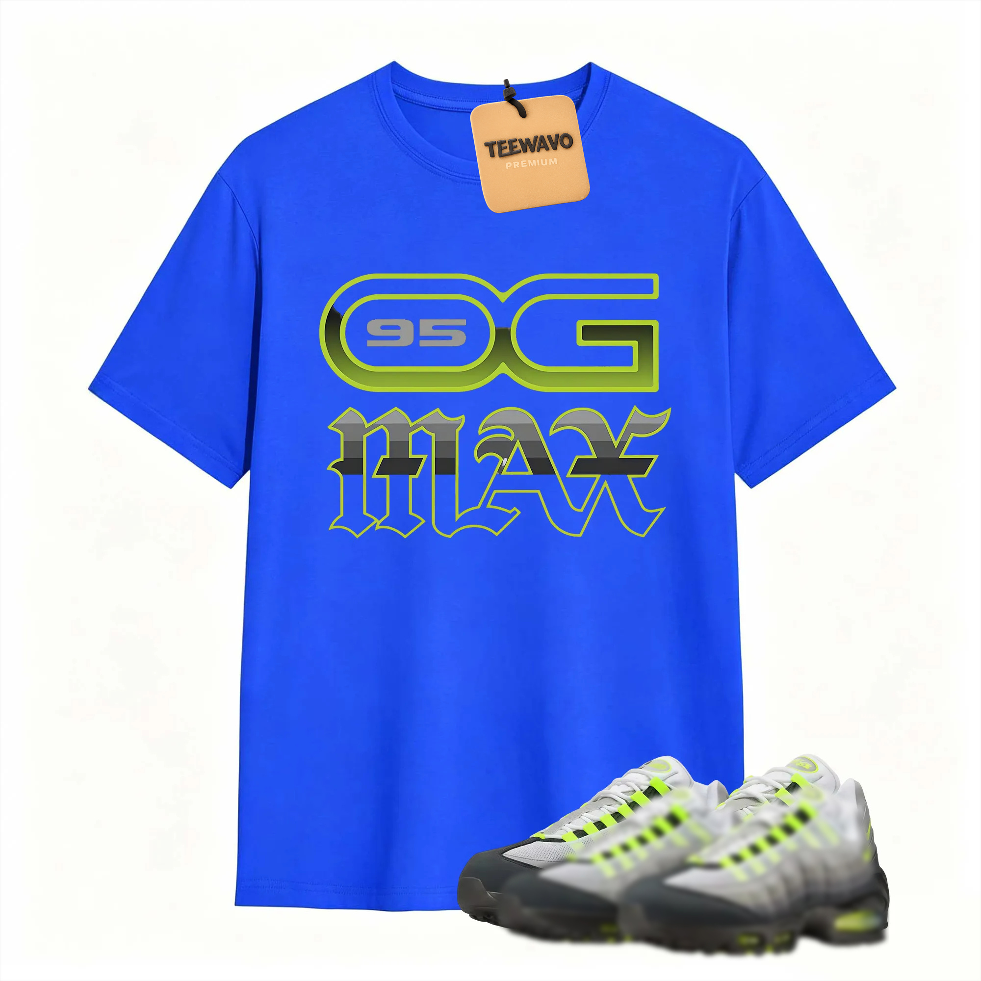 Air Max 95 OG Neon Matching Tee  OG Neon 95 Shirt