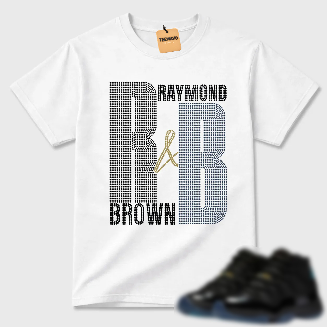 Raymond Brown Initials AJ 11 Streetwear Tee