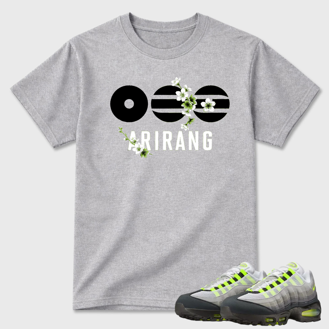 Arirang Cherry Blossom Air Max 95 Minimal Tee