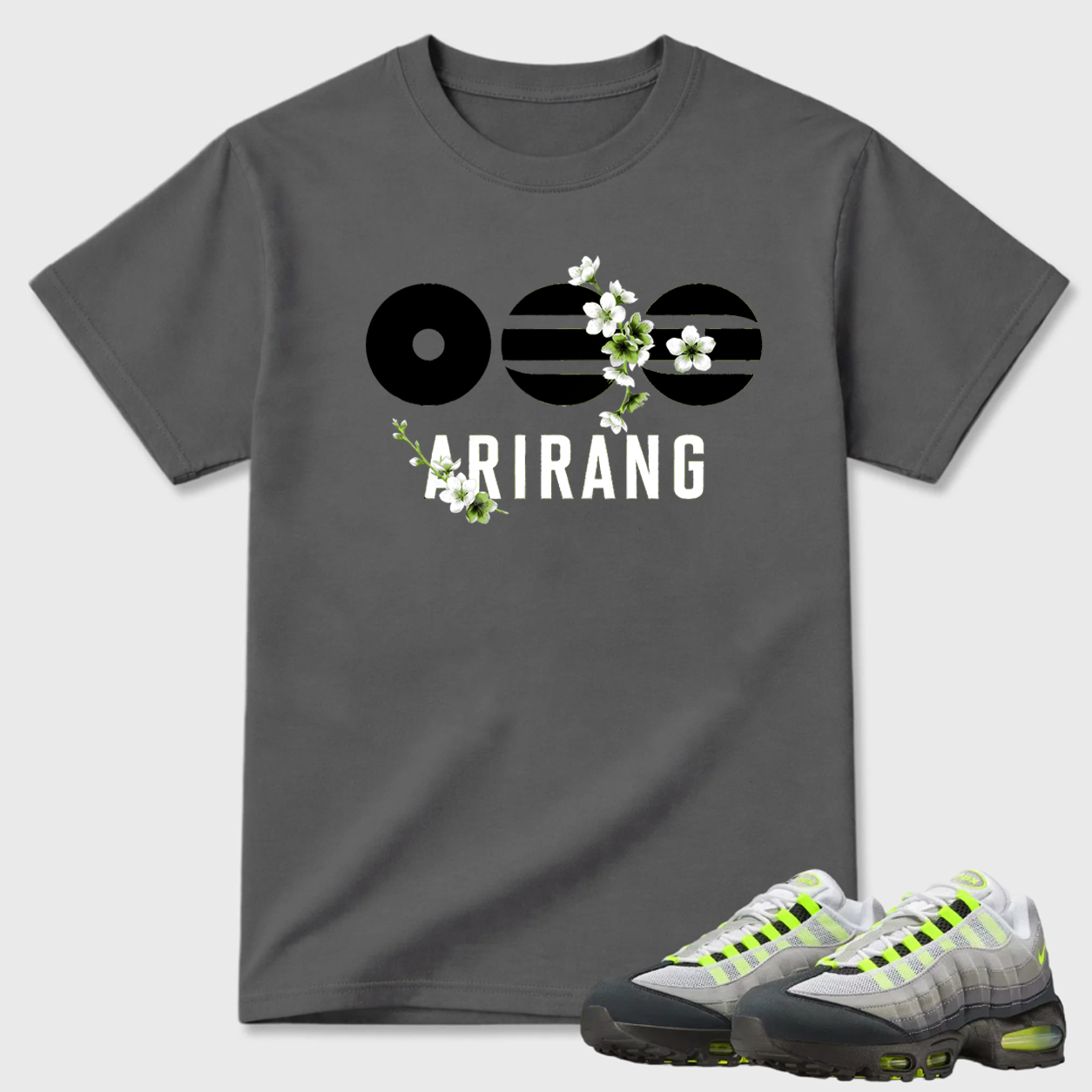 Arirang Cherry Blossom Air Max 95 Minimal Tee