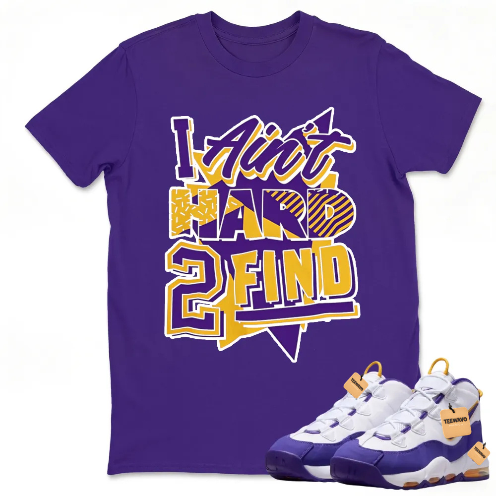 Rare Find Sneaker Shirt White to Match Air Max Uptempo Lake