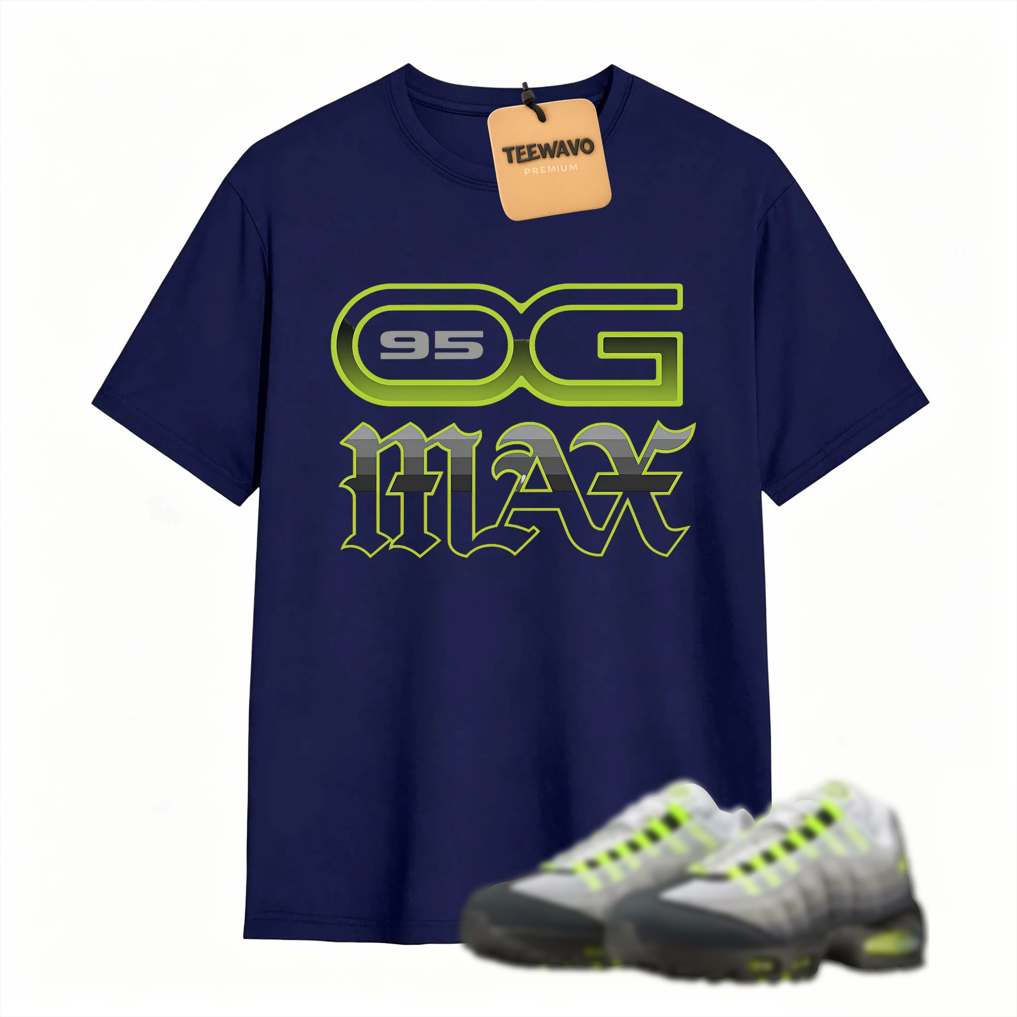 Air Max 95 OG Neon Matching Tee  OG Neon 95 Shirt