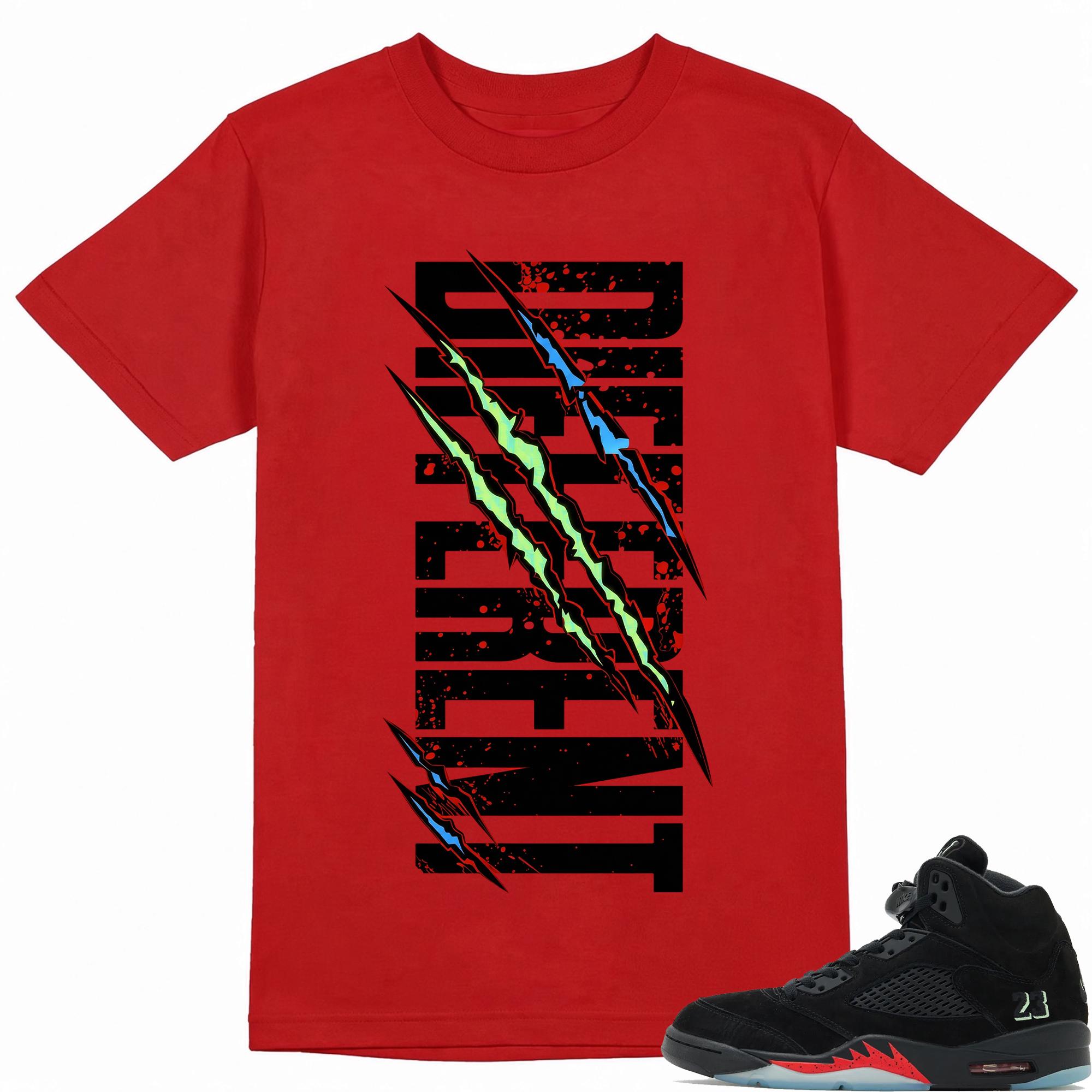 Different Shirt to Match A.J 5 Halloween Sneaker