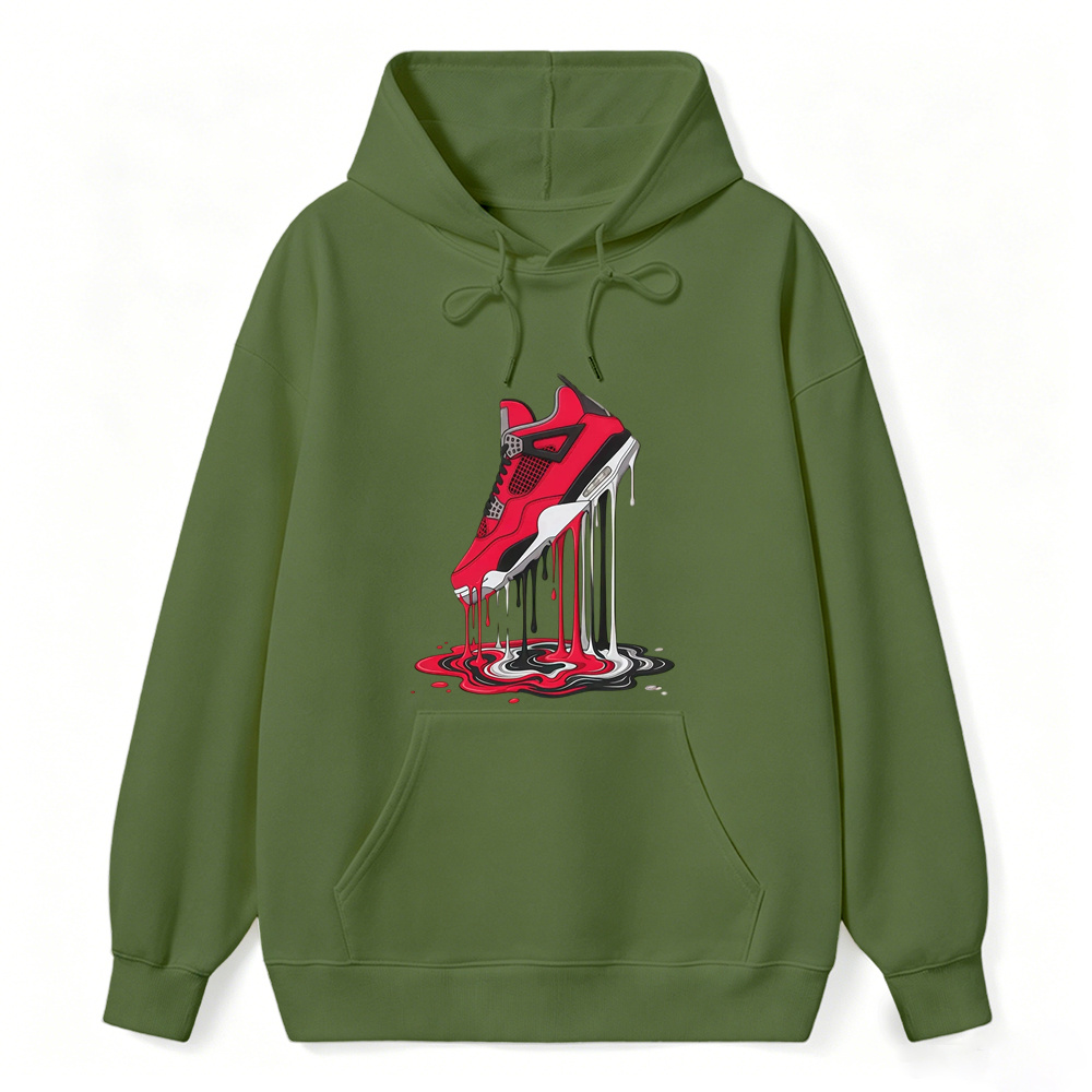 Dripping Sneaker Graphic Hoodie