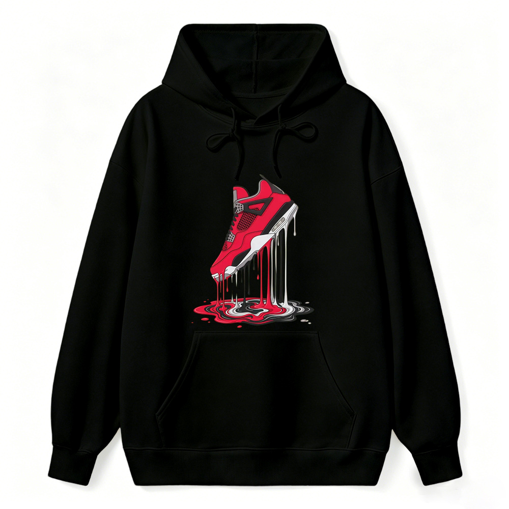 Dripping Sneaker Graphic Hoodie