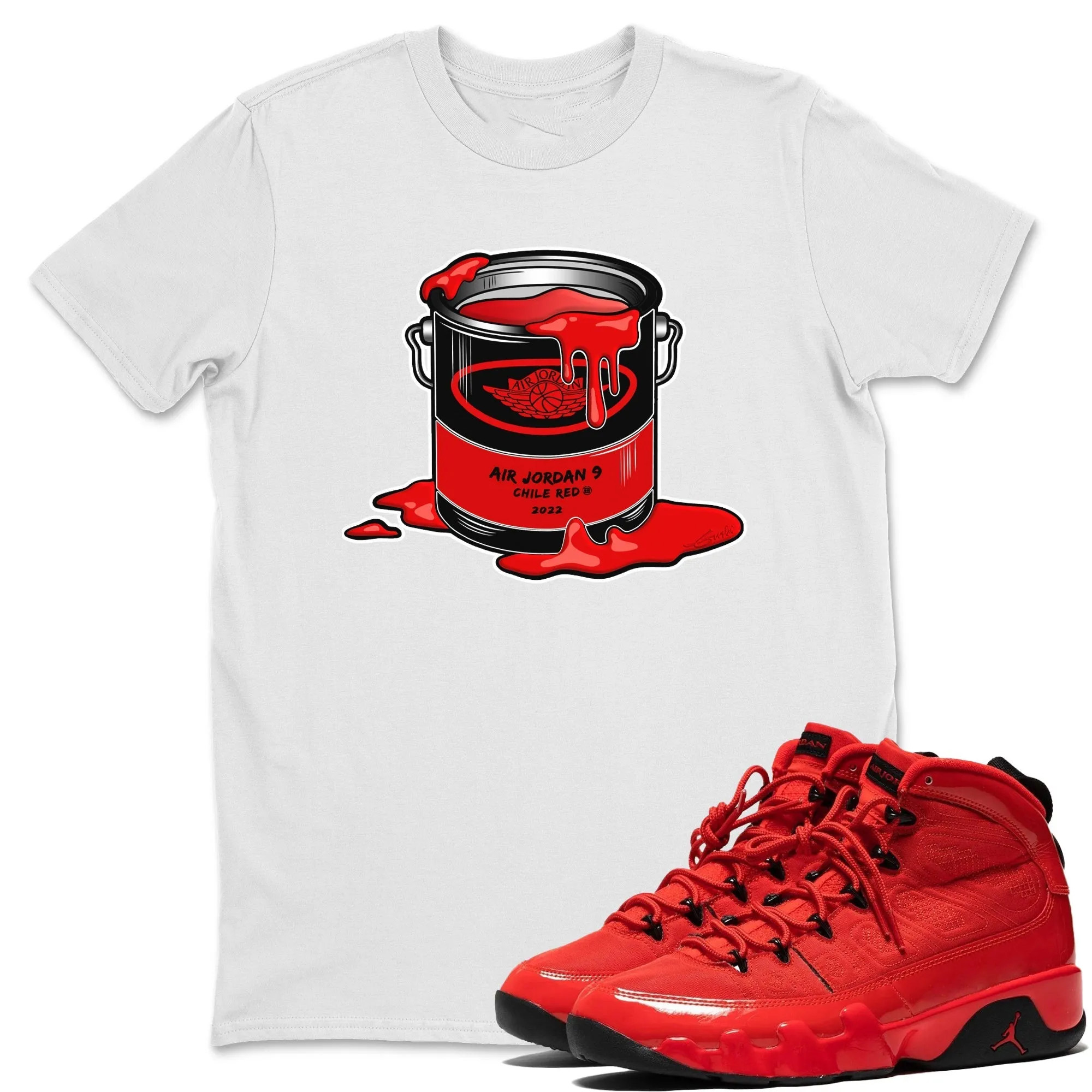 Bucket Unisex Tops - Air Jordan 9 Chile Red