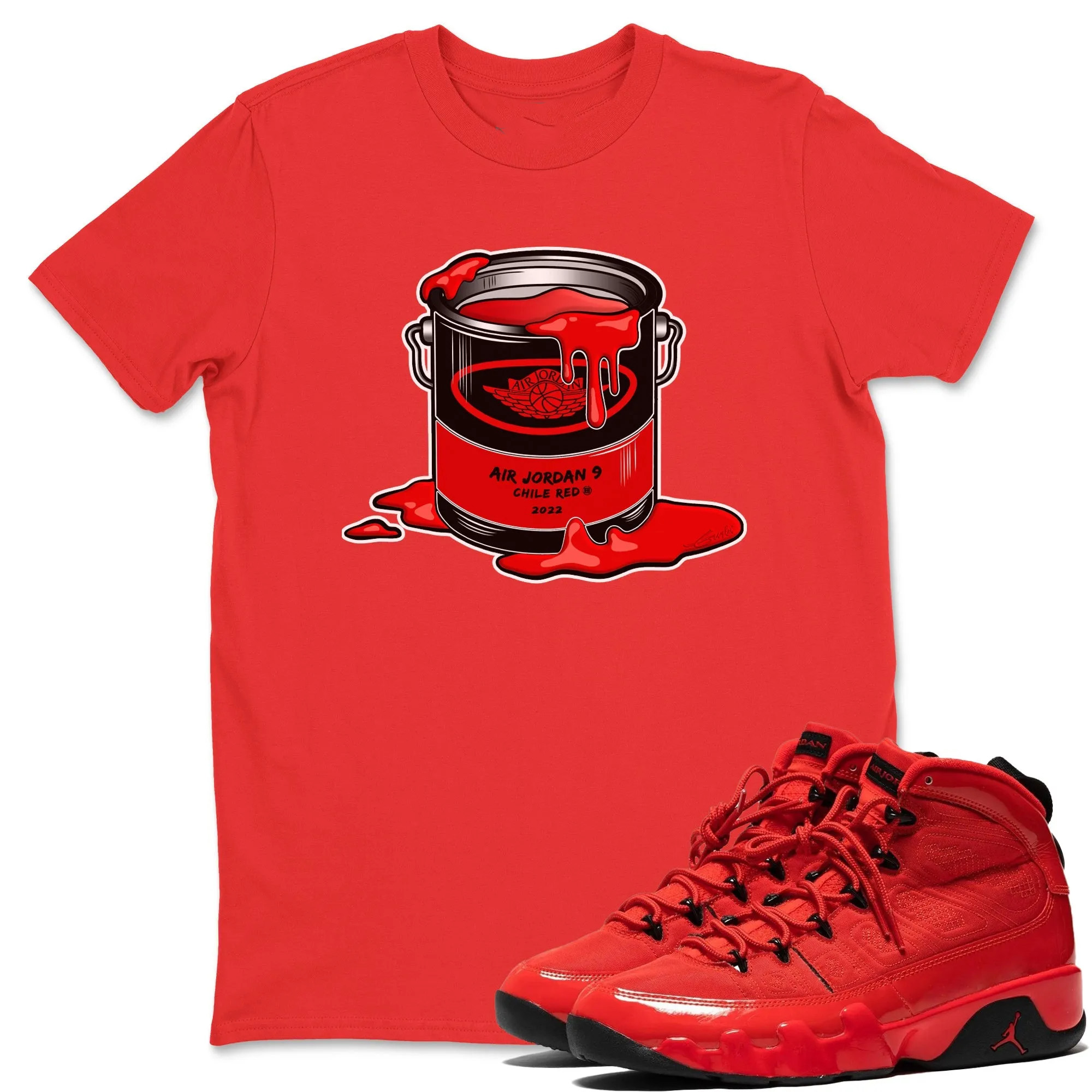 Bucket Unisex Tops - Air Jordan 9 Chile Red
