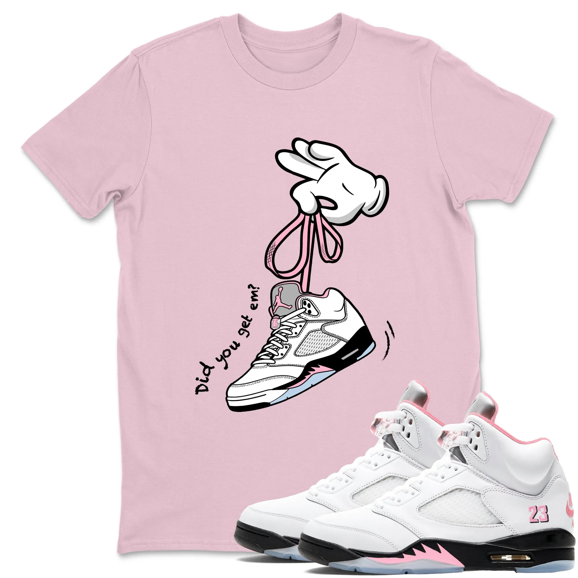 Cartoon Hands Sneaker Tees - Air Jordan 5 35th Anniversary