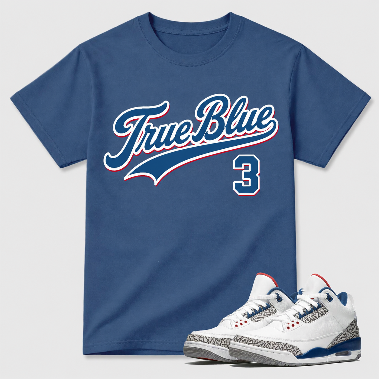 A legendary blue colorway deserves more than an ordinary T-shirt.