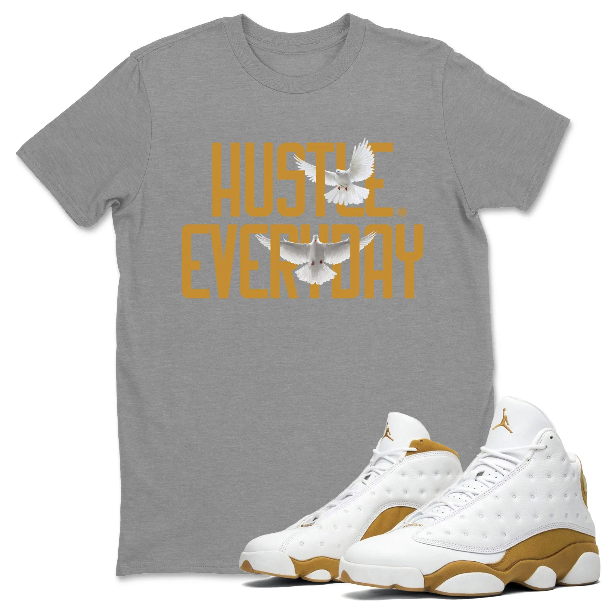 Daily Hustle Unisex Tops - Air Jordan 13 Wheat