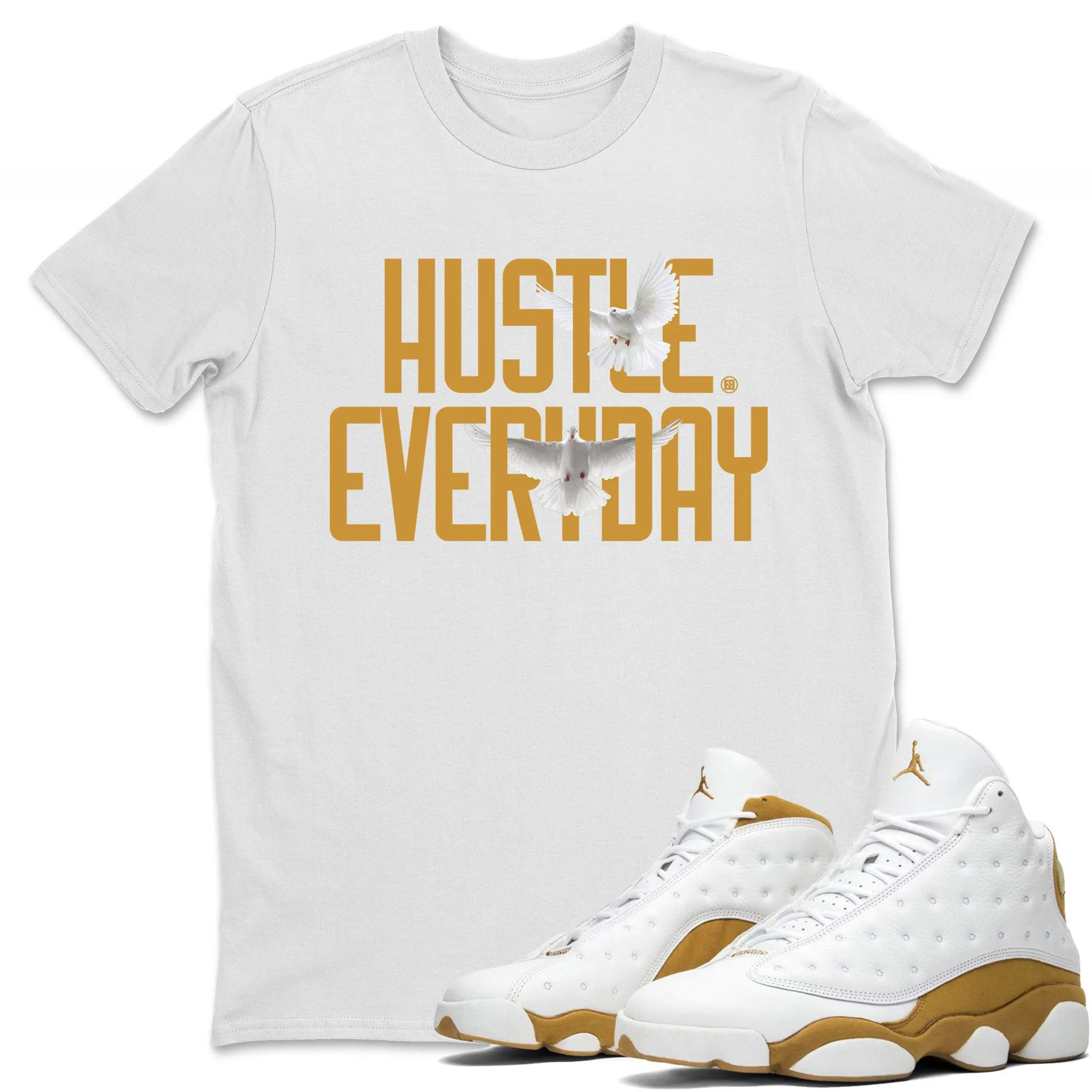 Daily Hustle Unisex Tops - Air Jordan 13 Wheat