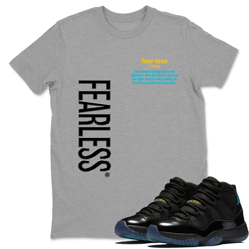 Fearless Definition TEEWAVO Sneaker Tees - Air Jordan 11 Gamma