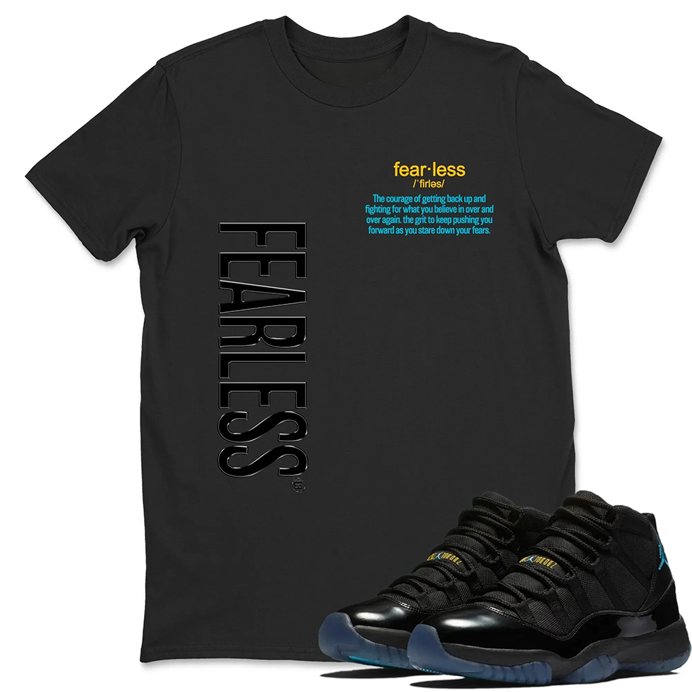 Fearless Definition TEEWAVO Sneaker Tees - Air Jordan 11 Gamma