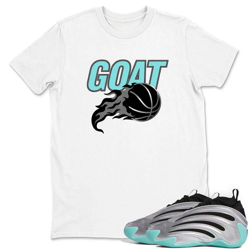 Goat Basketball TEEWAVO Sneaker Tees - Adidas Harden Vol. 9 Uno Chain