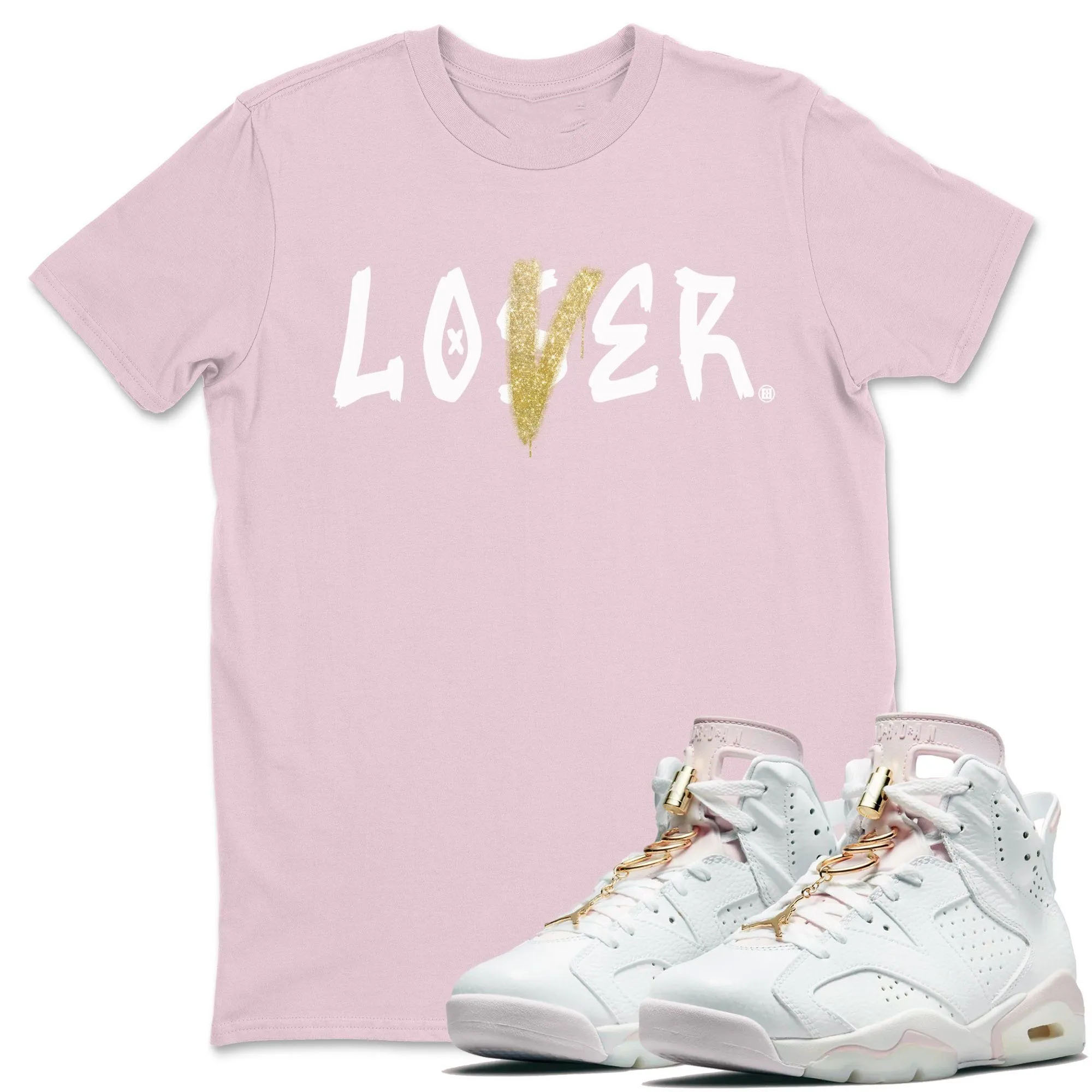 Loser Lover Unisex Tops - Air Jordan 6 Gold Hoops
