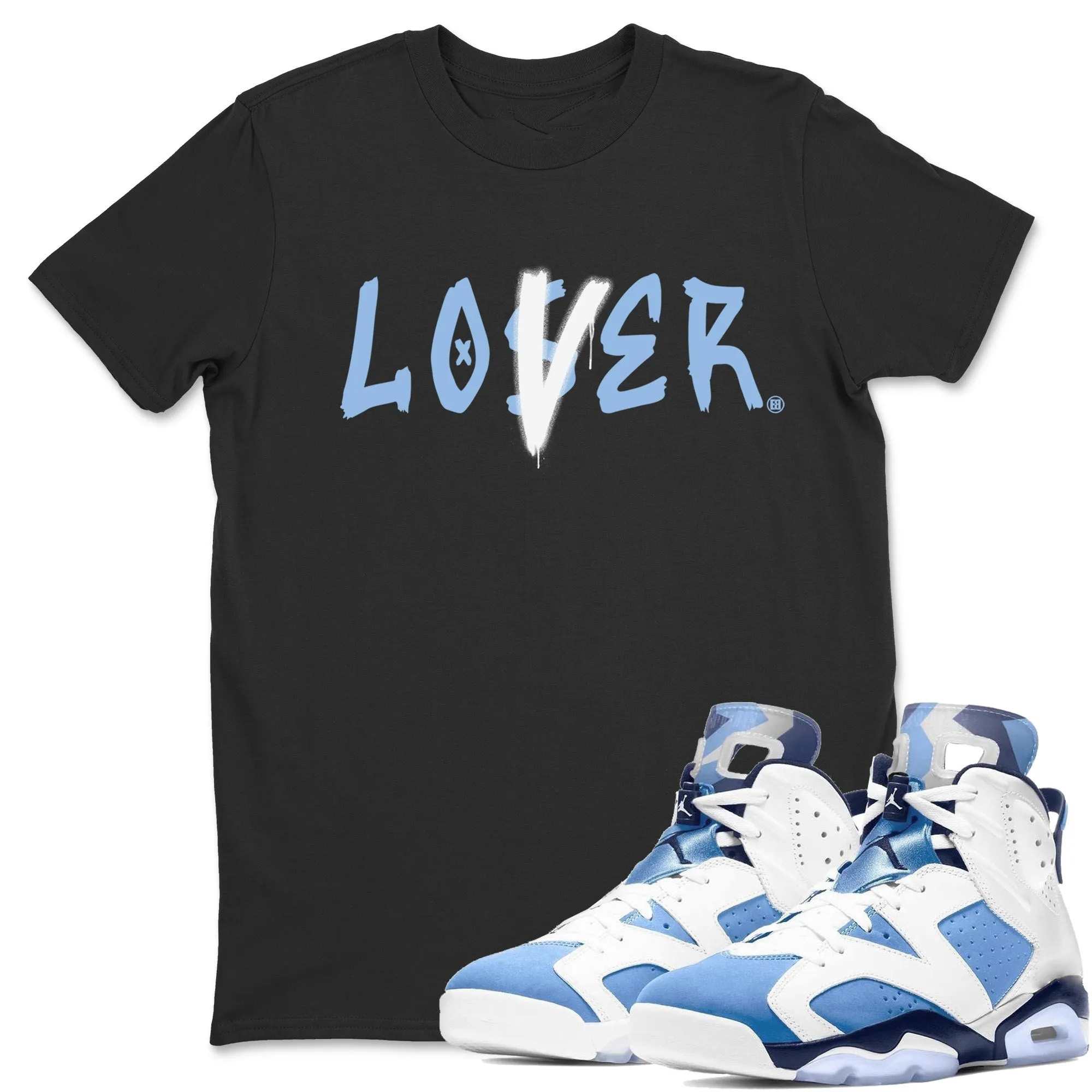 Loser Lover Unisex Tops - Air Jordan 6 UNC