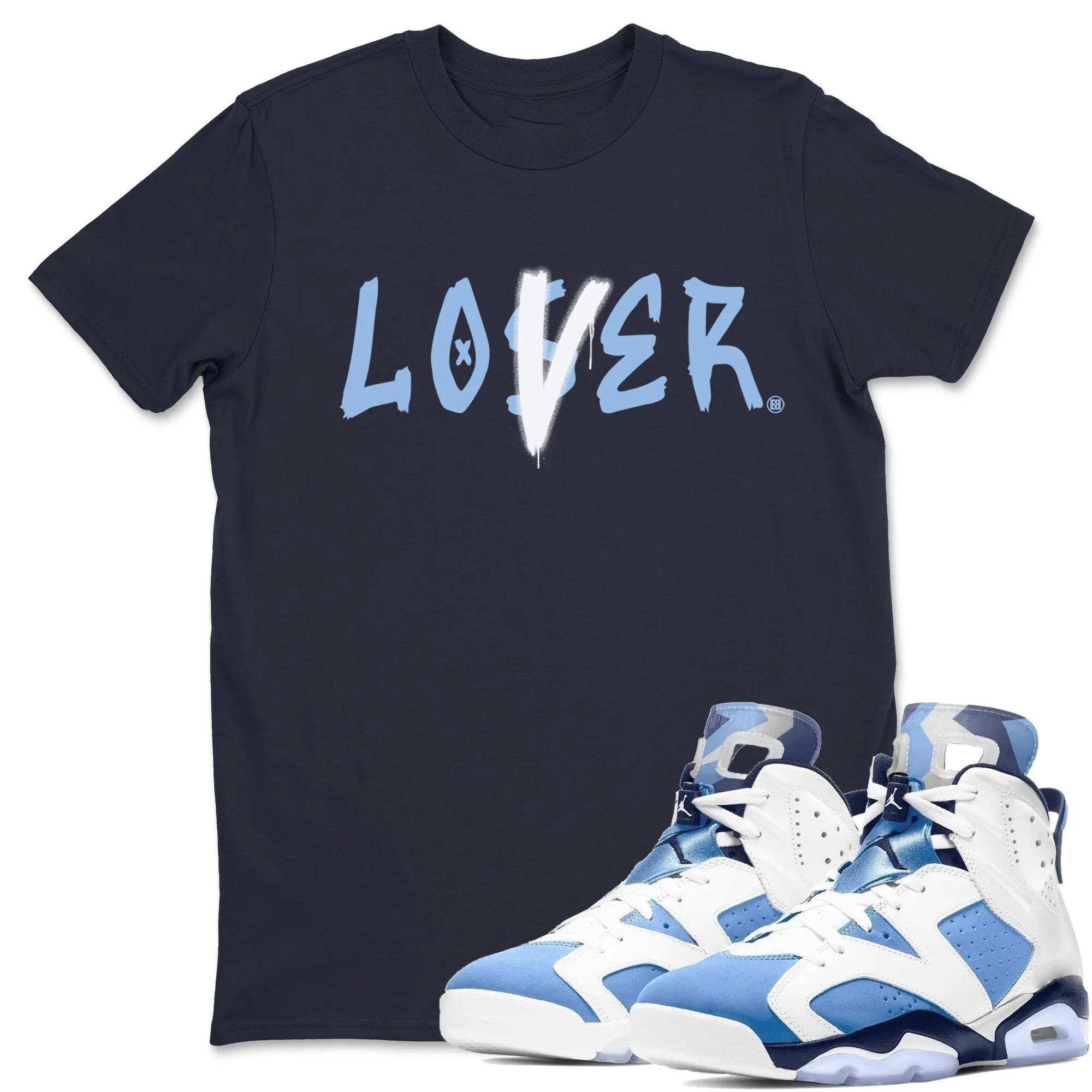 Loser Lover Unisex Tops - Air Jordan 6 UNC