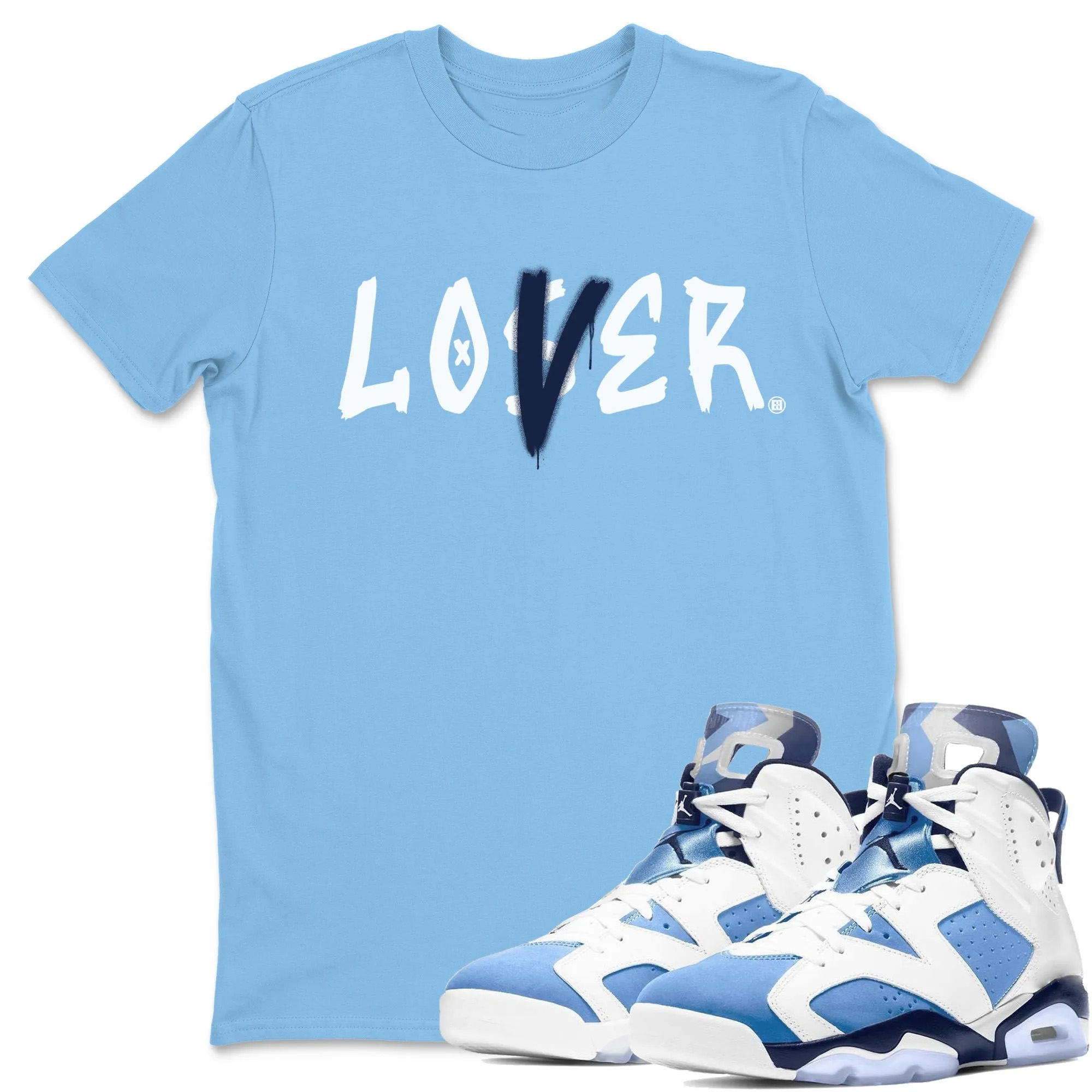 Loser Lover Unisex Tops - Air Jordan 6 UNC