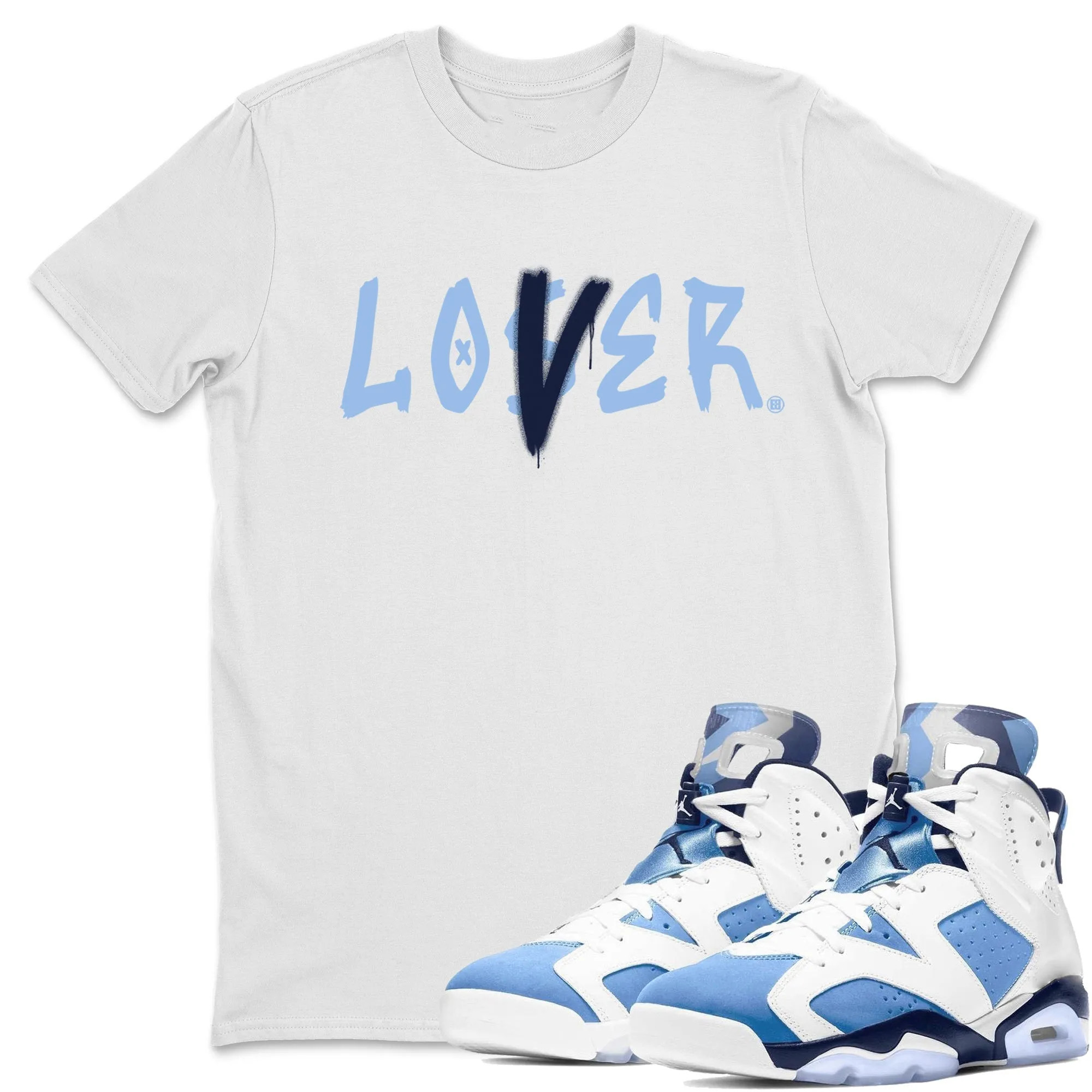 Loser Lover Unisex Tops - Air Jordan 6 UNC