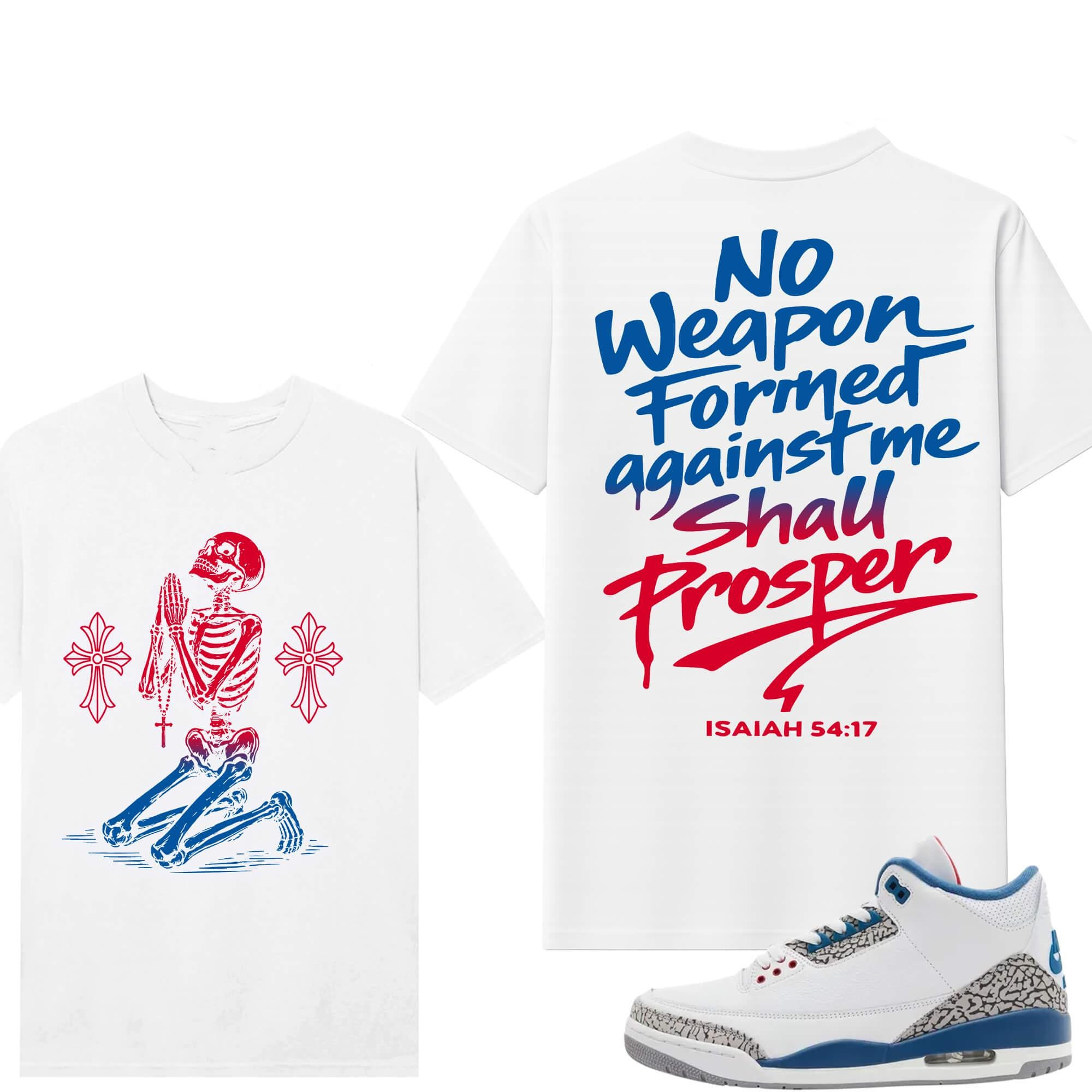 True Blue 3 AJ3 Sneaker Match Graphic Tee 
