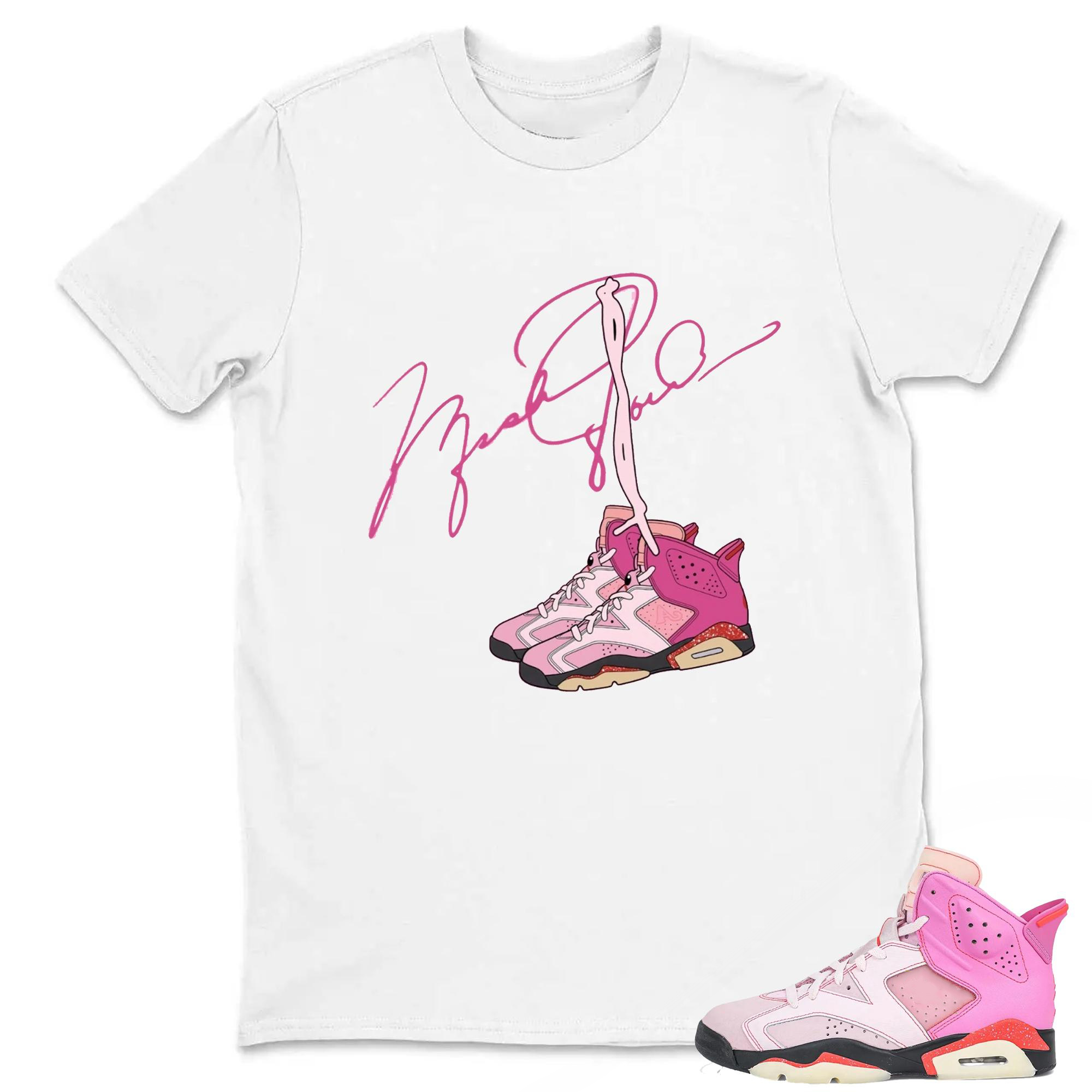 Signature Shirt to Match AJ 6 Awake Playful Pink Sneaker