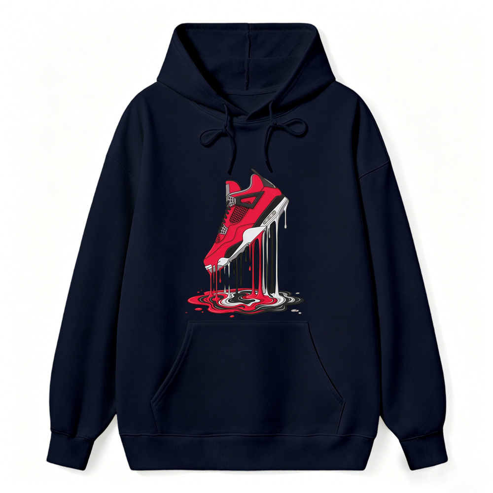 Dripping Sneaker Graphic Hoodie