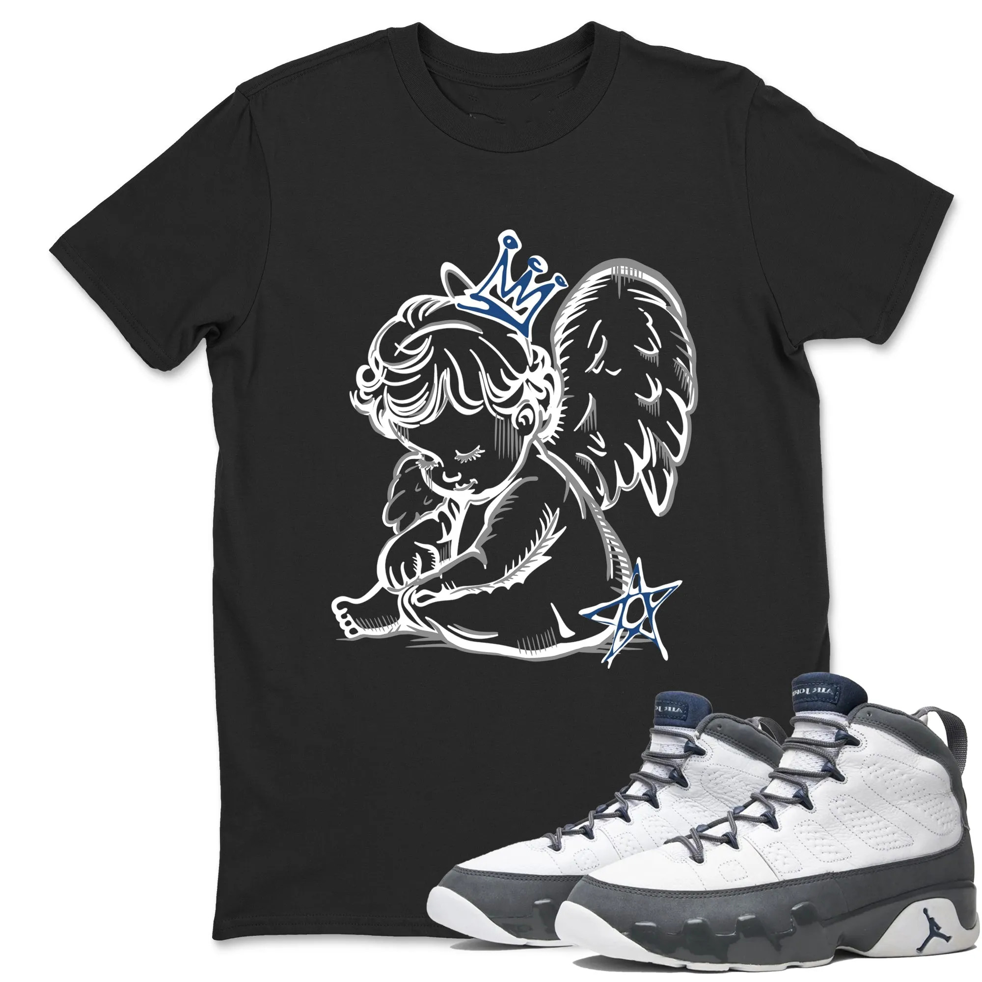 Neon Angel Sneaker Tees - Air Jordan 9 Flint Grey