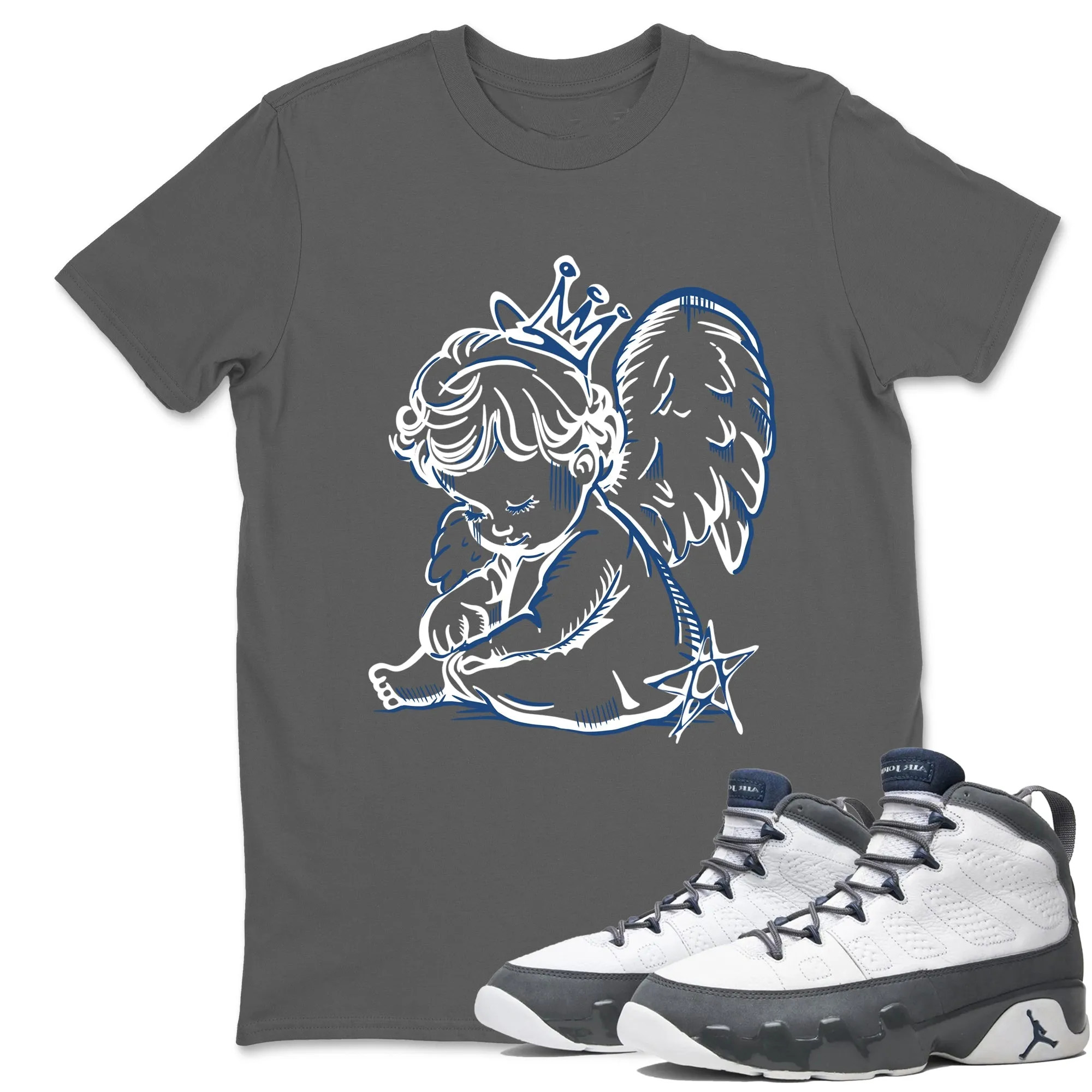 Neon Angel Sneaker Tees - Air Jordan 9 Flint Grey