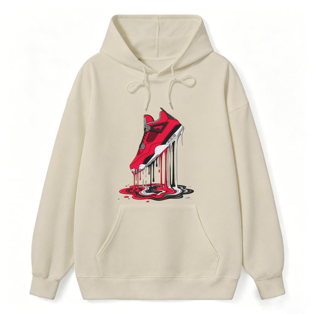 Dripping Sneaker Graphic Hoodie