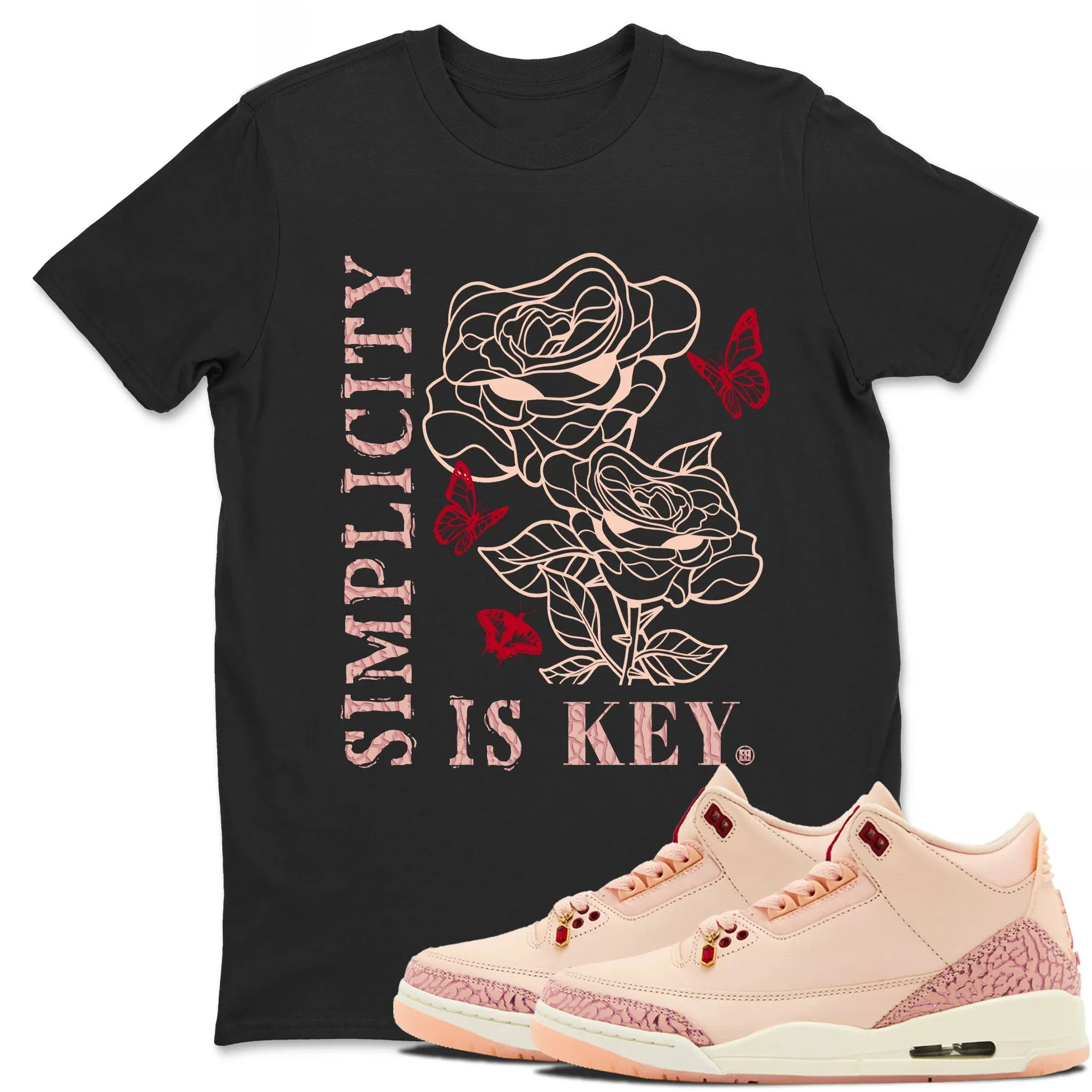 Simplicity Is Key TEEWAVO Sneaker Tees - Air Jordan 3 Valentines Day