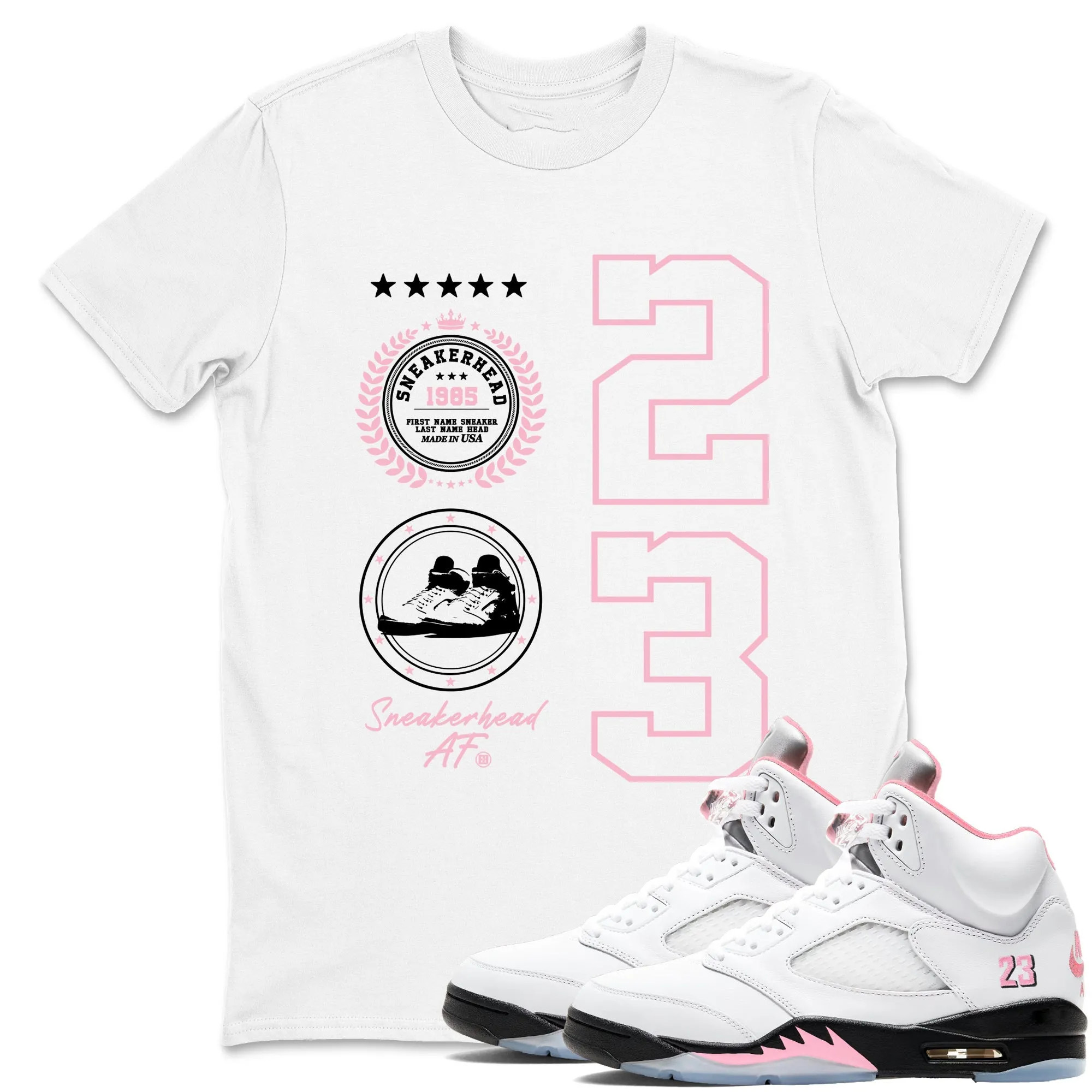 Sneaker Emblem Sneaker Tees - Air Jordan 5 35th Anniversary