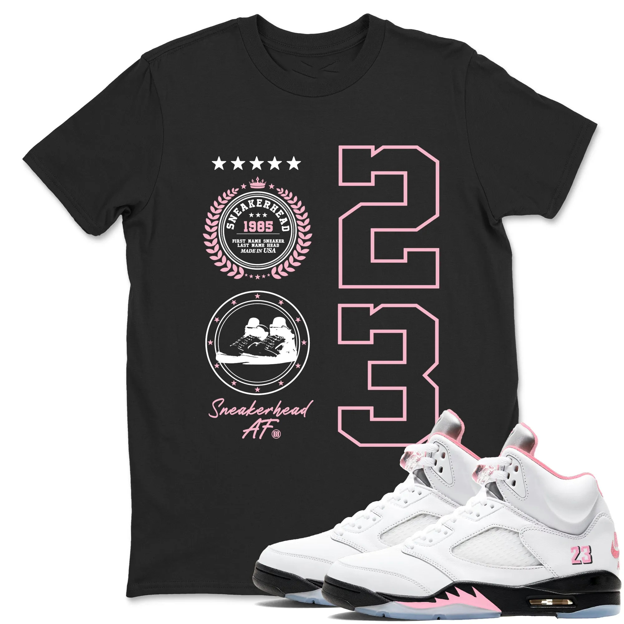 Sneaker Emblem Sneaker Tees - Air Jordan 5 35th Anniversary