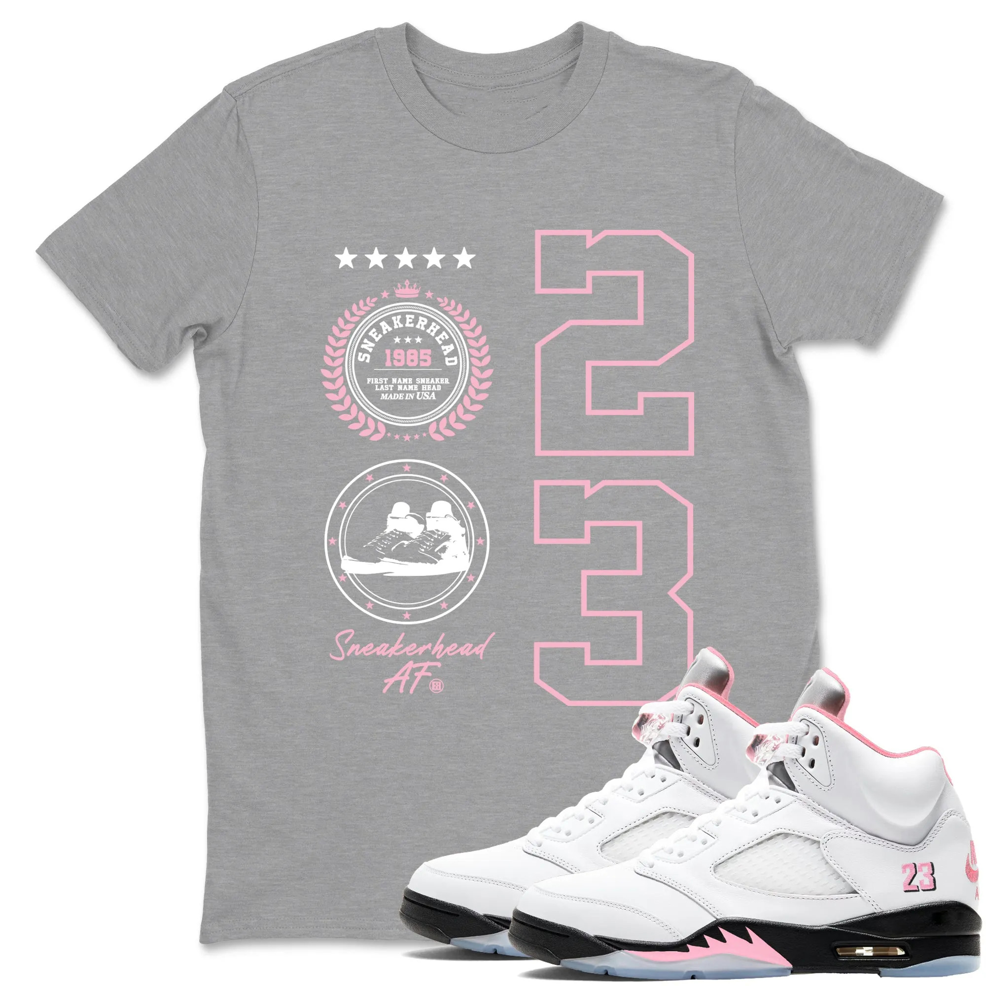 Sneaker Emblem Sneaker Tees - Air Jordan 5 35th Anniversary