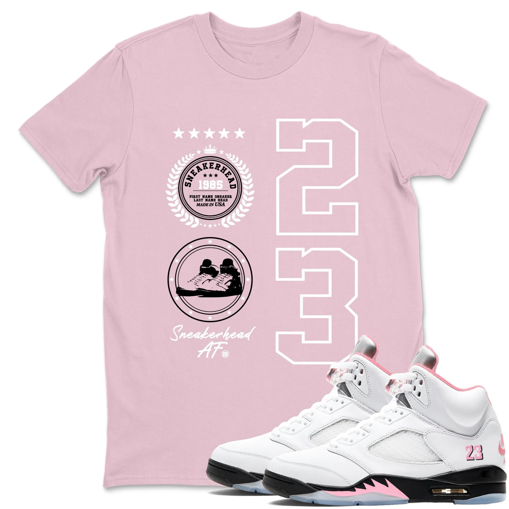 Sneaker Emblem Sneaker Tees - Air Jordan 5 35th Anniversary