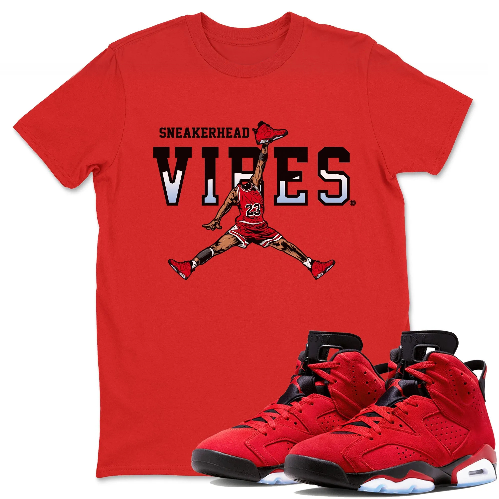 Sneakerhead Vibes Unisex Tops - Air Jordan 6 Toro Bravo