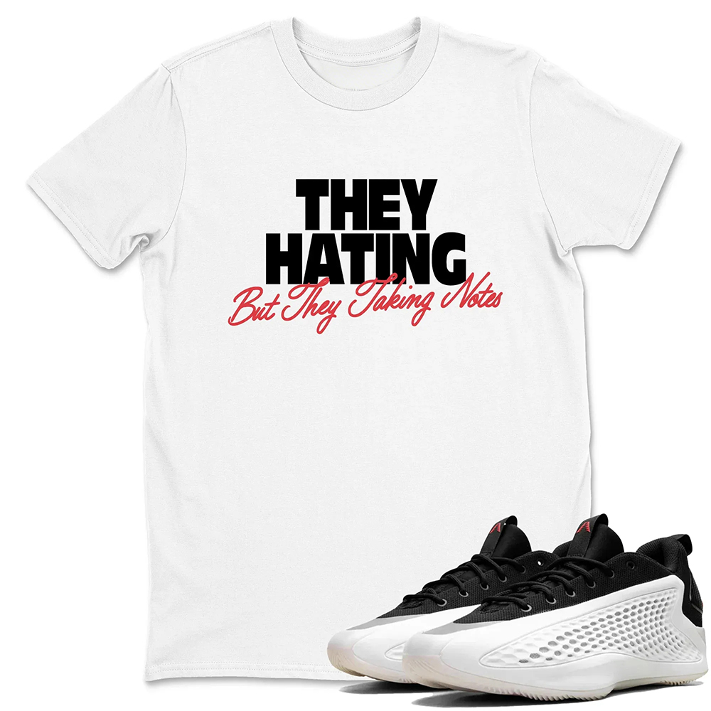 They Hating But Taking Notes TEEWAVO Sneaker Tees - Adidas AE 1 Best Of Adi