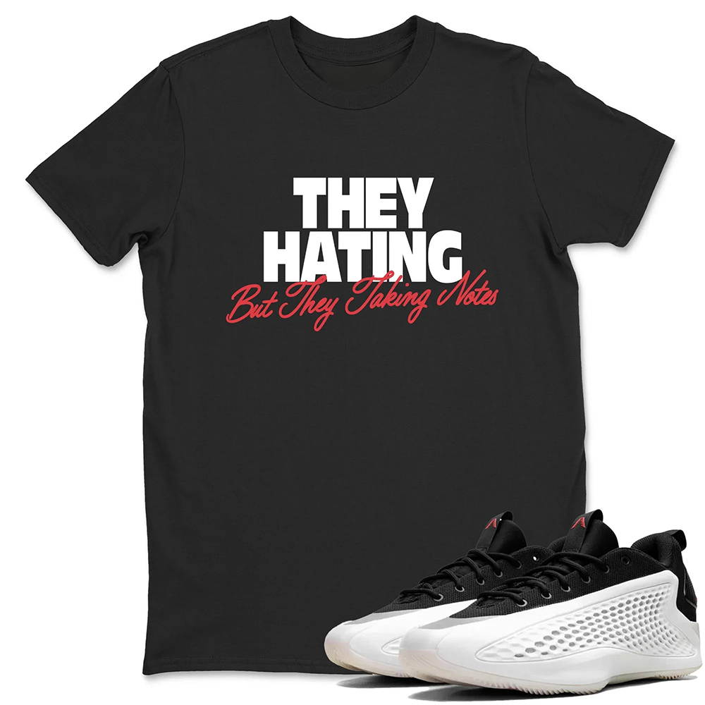 They Hating But Taking Notes TEEWAVO Sneaker Tees - Adidas AE 1 Best Of Adi