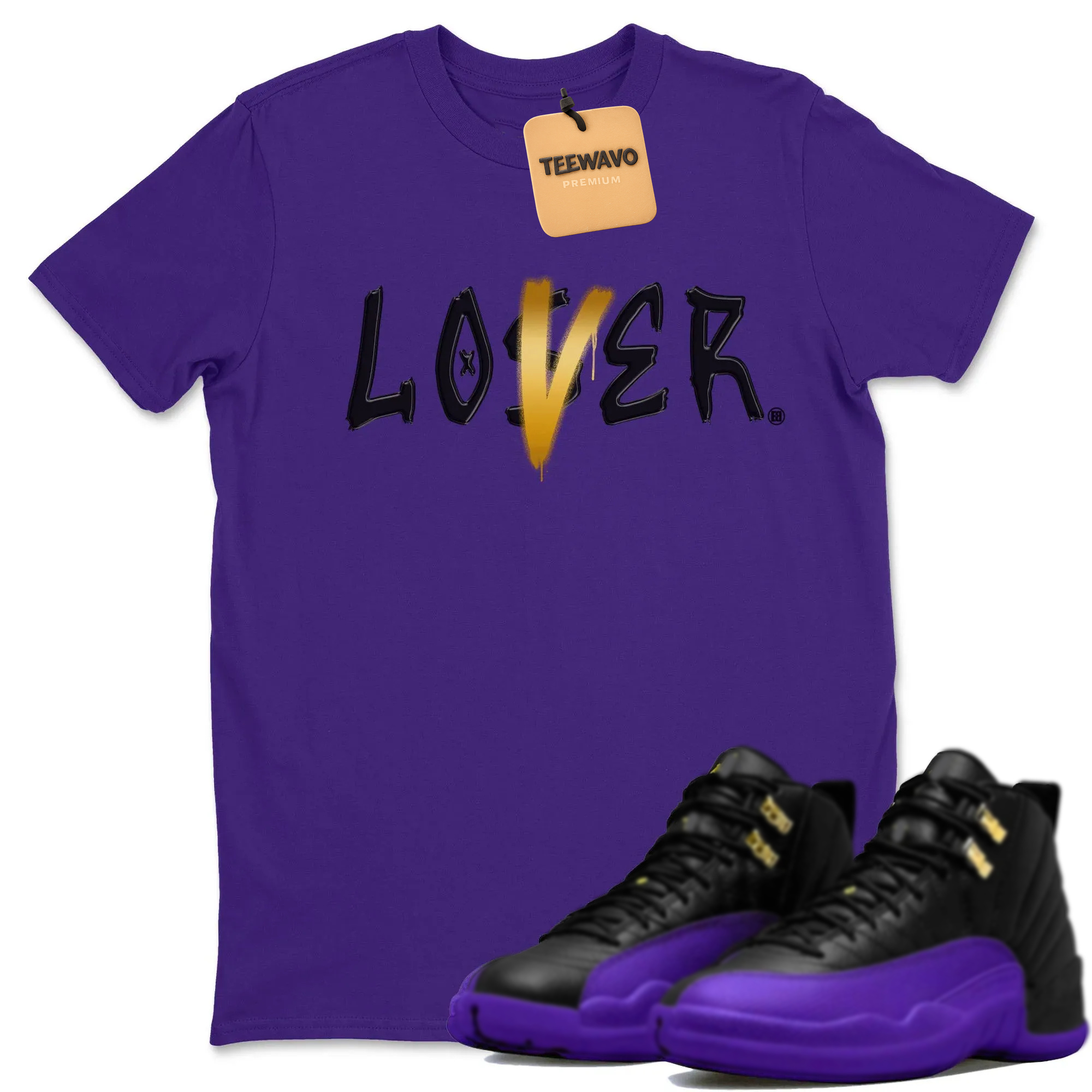 Loser Lover Unisex Tops - AJD 12 Field Purple