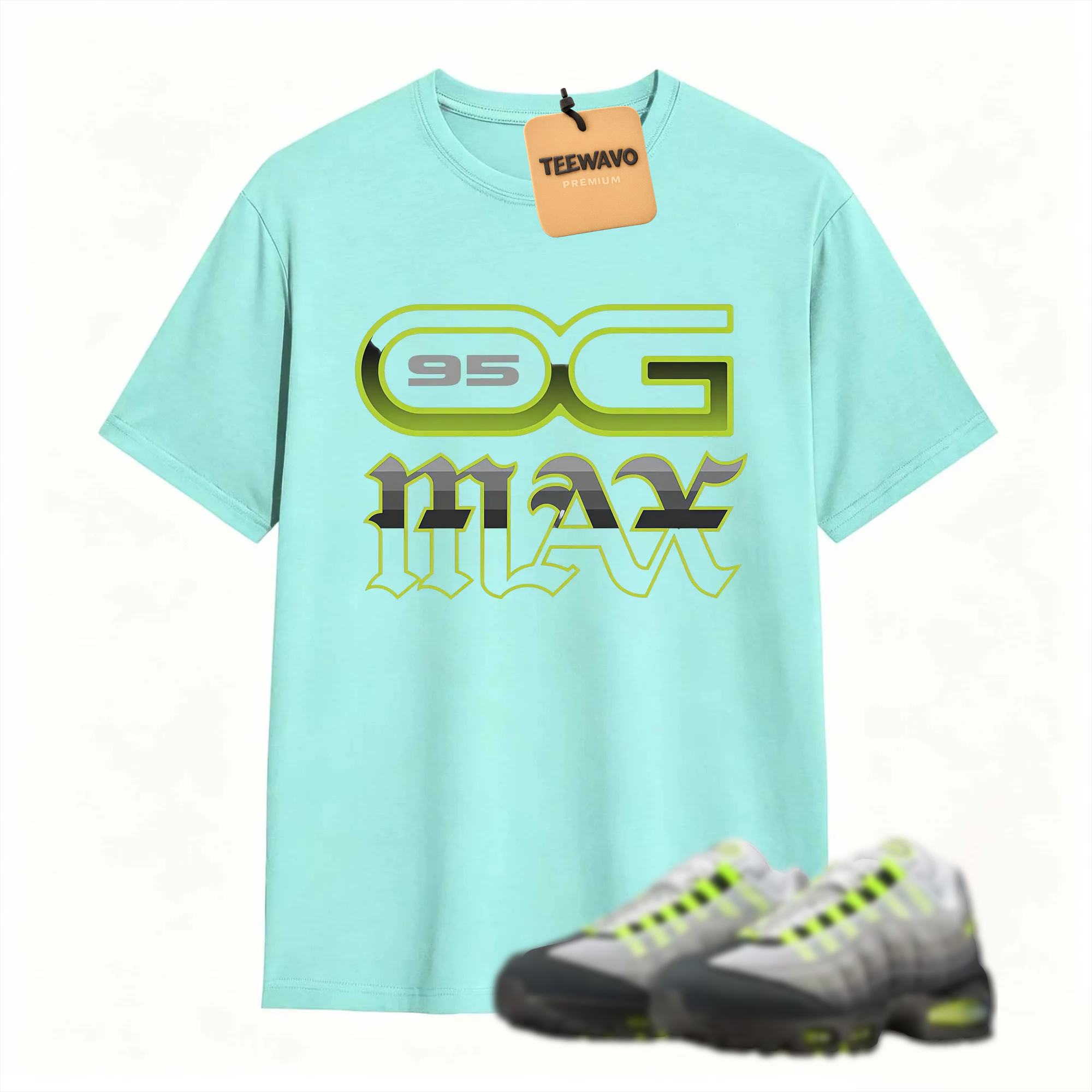 Air Max 95 OG Neon Matching Tee  OG Neon 95 Shirt