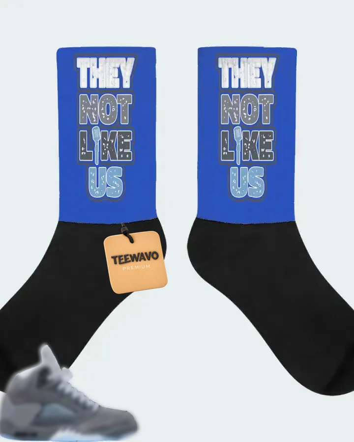 AJD 5 Retro Wolf Grey 2026 Sneaker Matching Socks