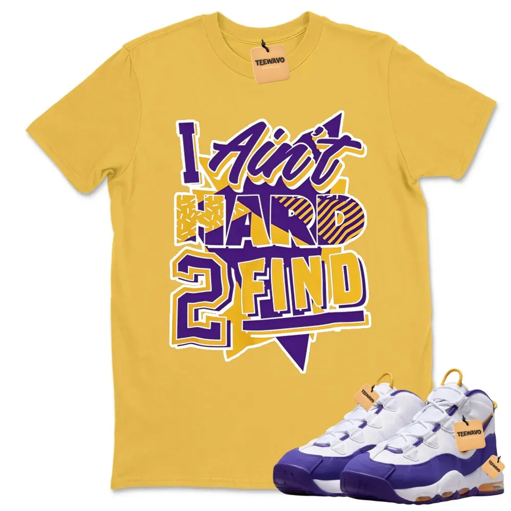 Rare Find Sneaker Shirt White to Match Air Max Uptempo Lake