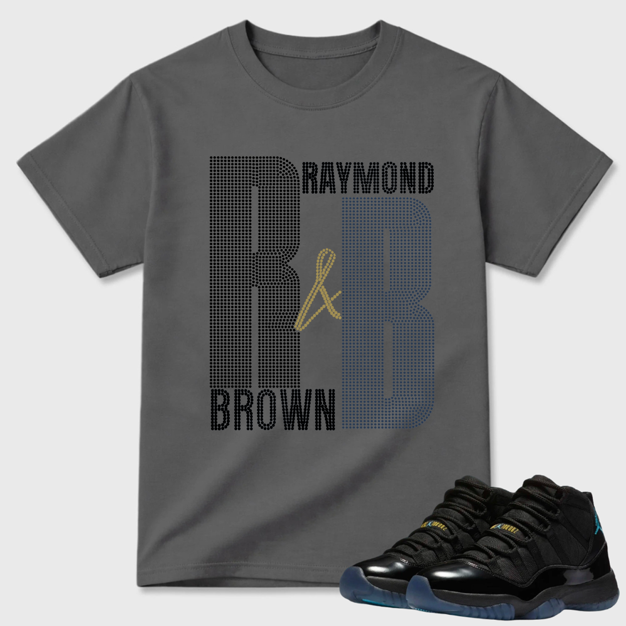 Raymond Brown Initials Air Jordan 11 Streetwear Tee