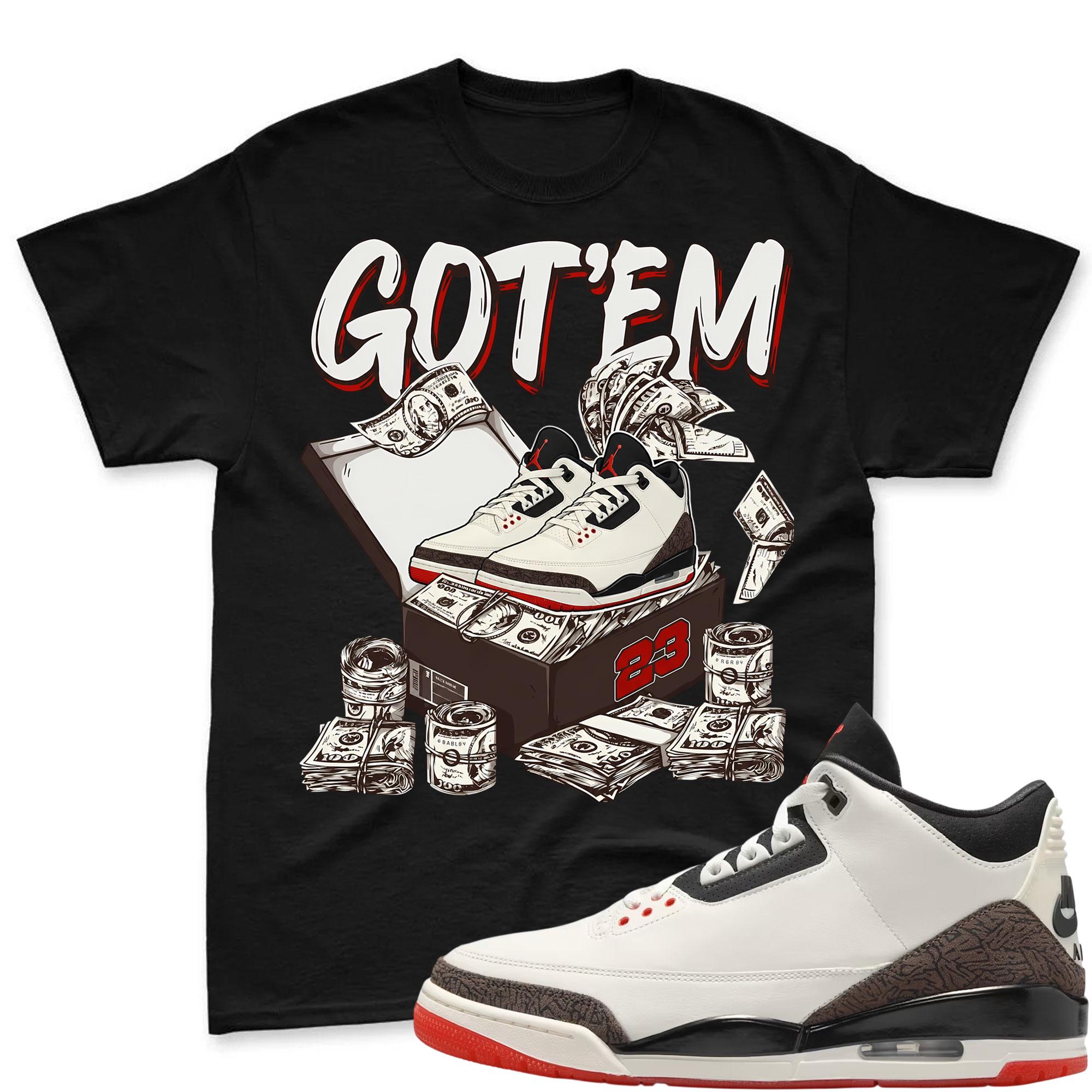 BOX DOLLAR! Shirt To Match Jordan 3 World's Best Dad