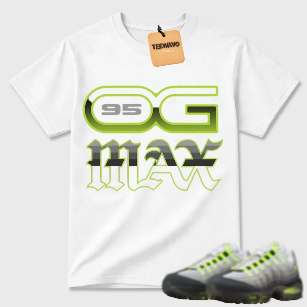 Air Max 95 OG Neon Matching Tee  OG Neon 95 Shirt