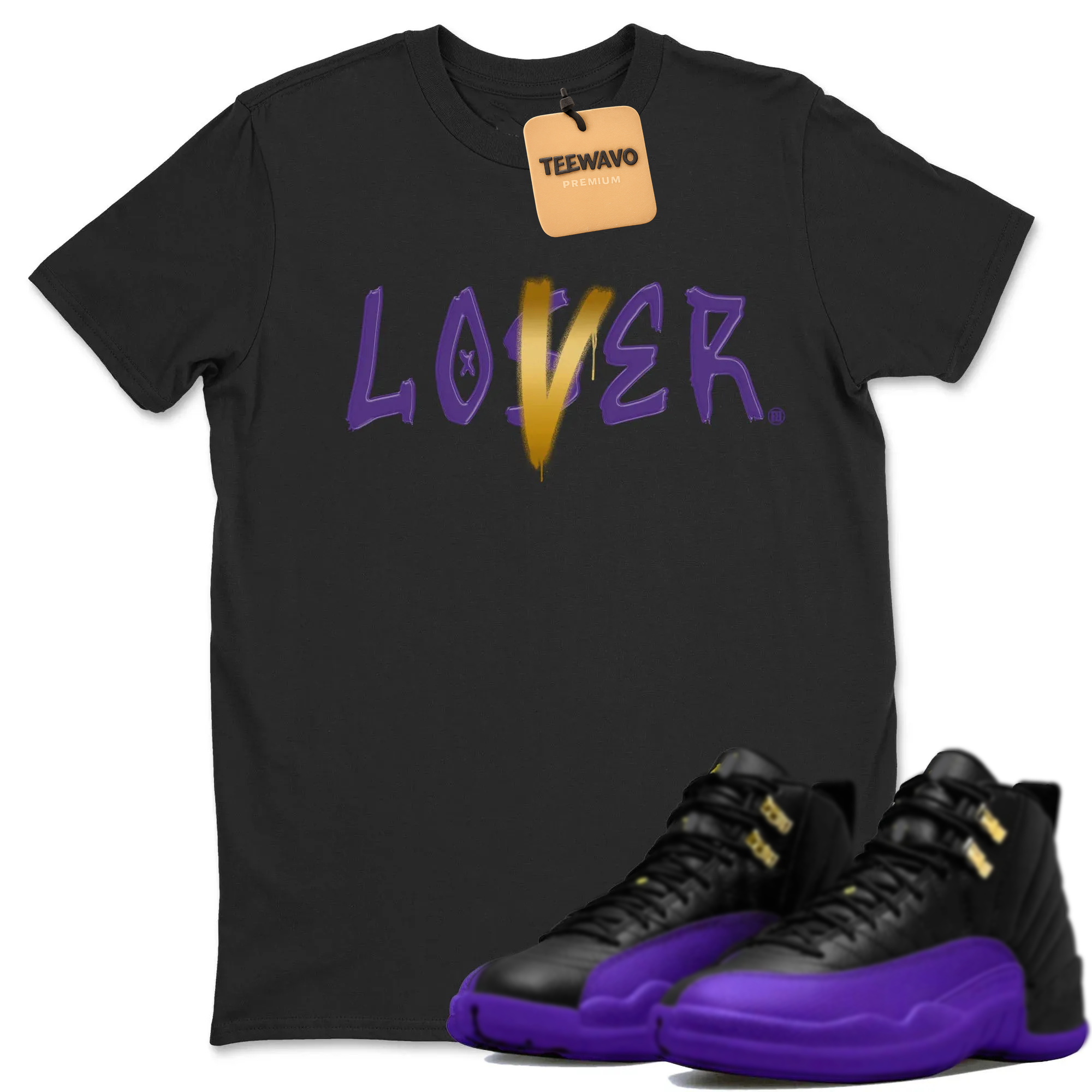 Loser Lover Unisex Tops - AJD 12 Field Purple
