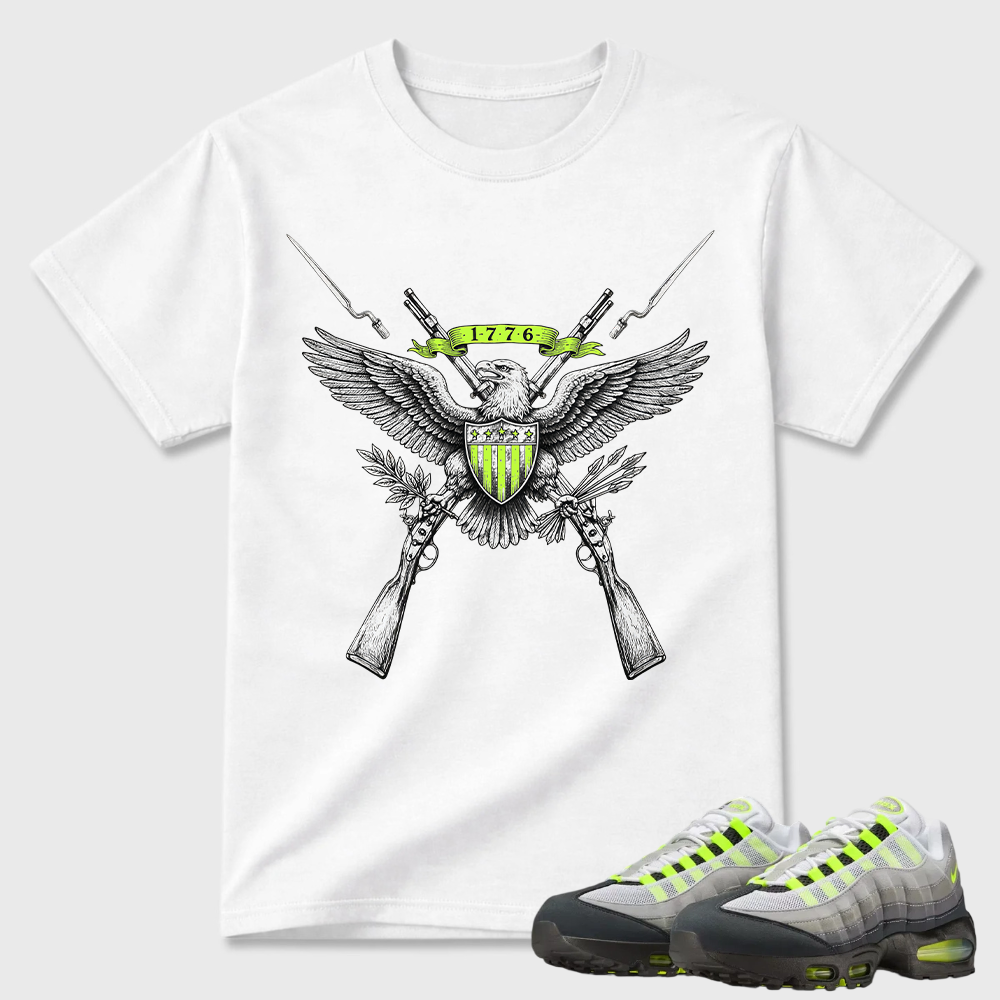American Eagle 1776 Air Max 95 Patriotic Graphic Tee