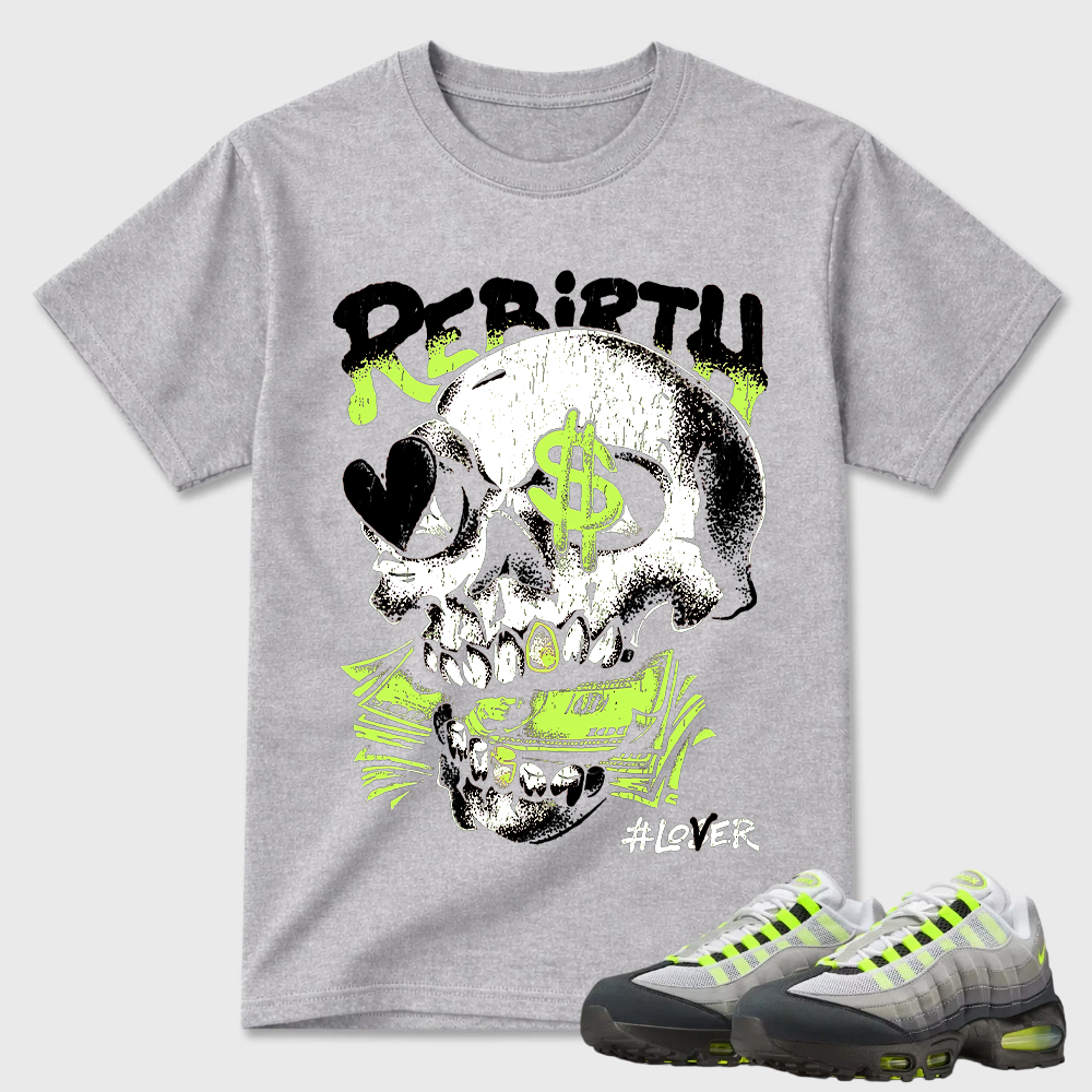 Rebirth Skull Money Air Max 95 Graphic Tee
